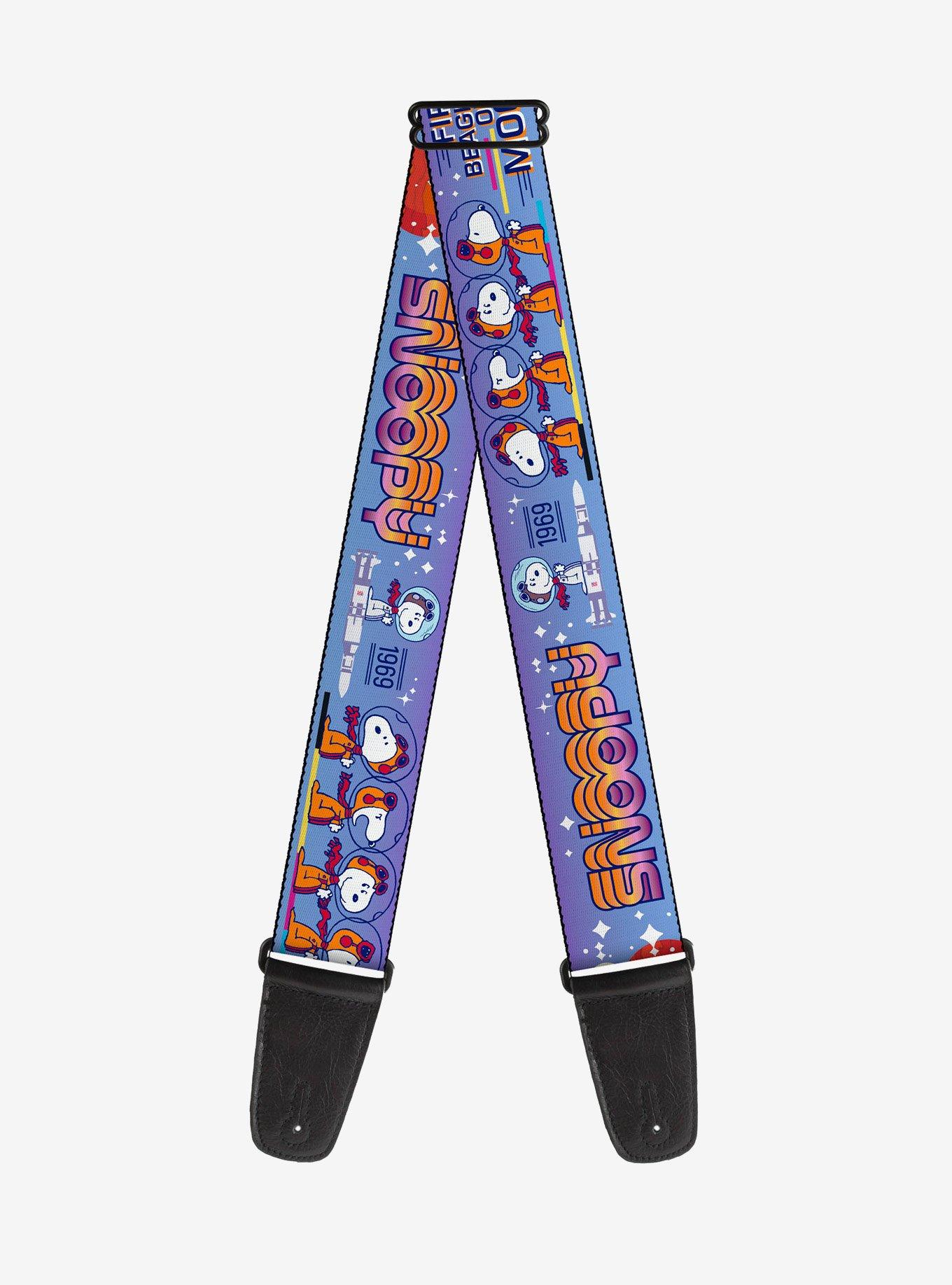 Peanuts Astronaut Snoopy Launch Poses Guitar Strap, , hi-res