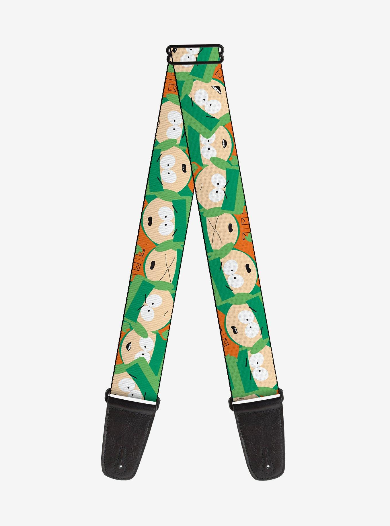 South Park Kyle Expressions Scattered Guitar Strap, , hi-res