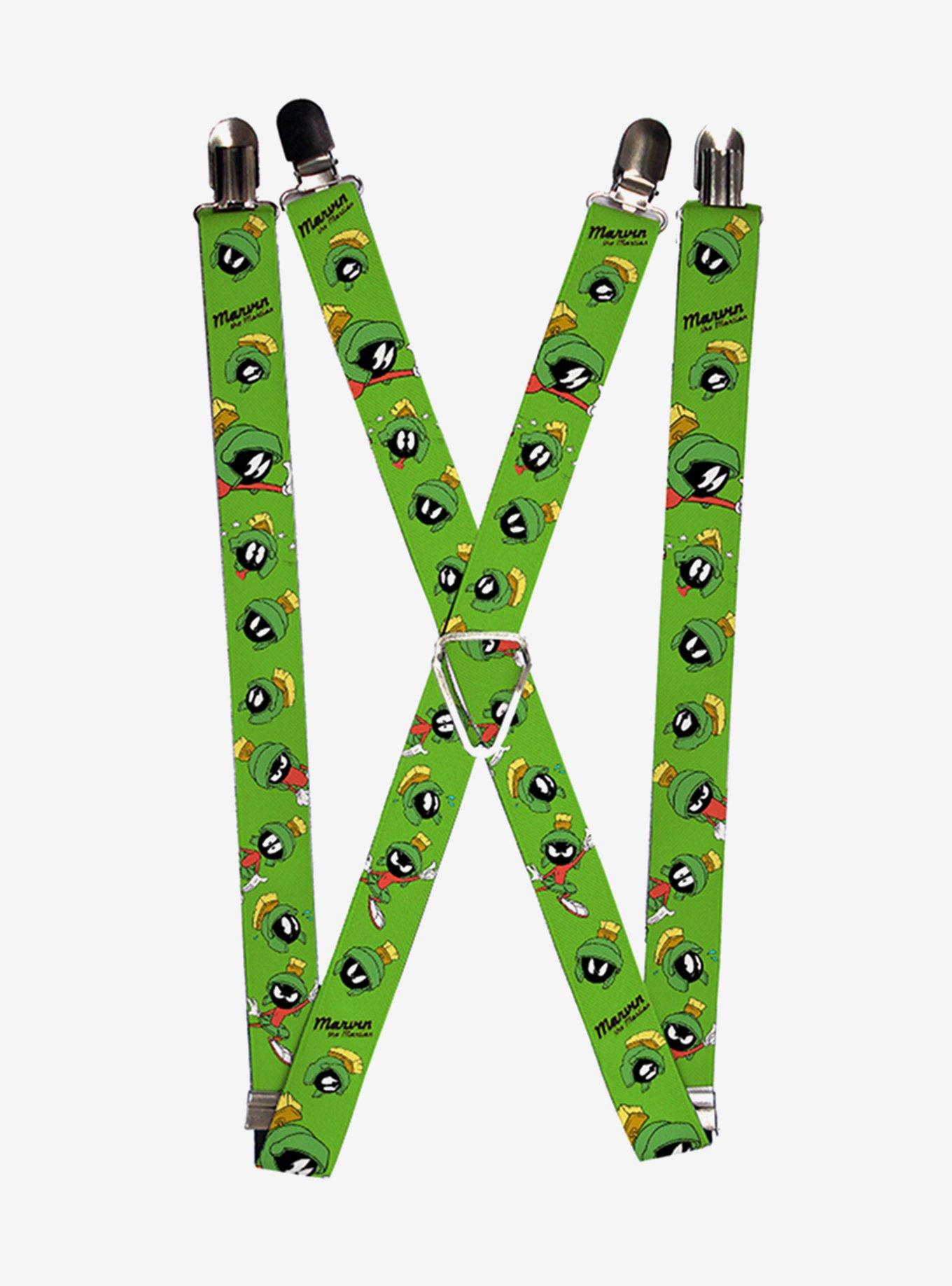 Looney Tunes Marvin The Martian Poses Expressions Suspenders, , hi-res
