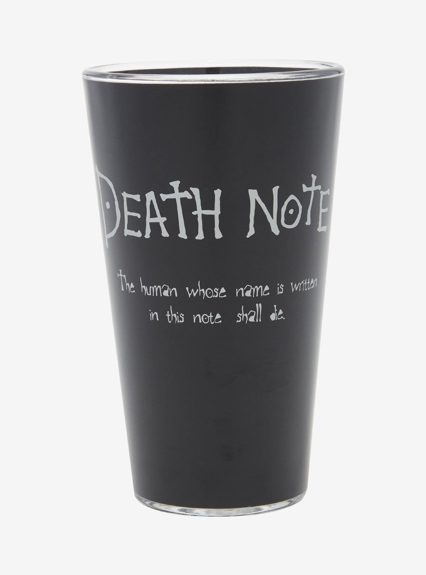 Death Note Ryuk Rules Glass Cup, , hi-res