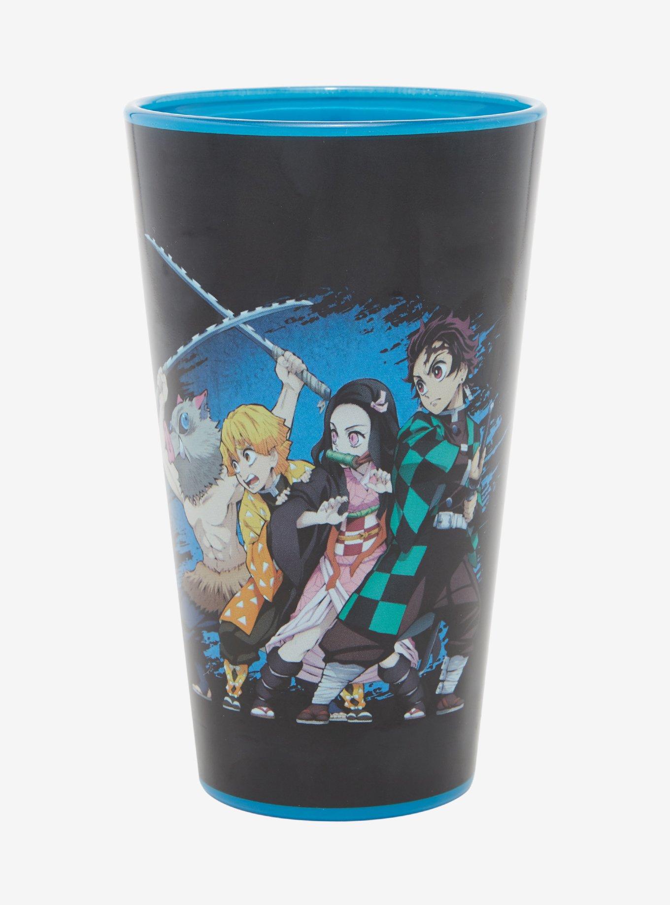 Demon Slayer: Kimetsu No Yaiba Group Glass Cup, , hi-res
