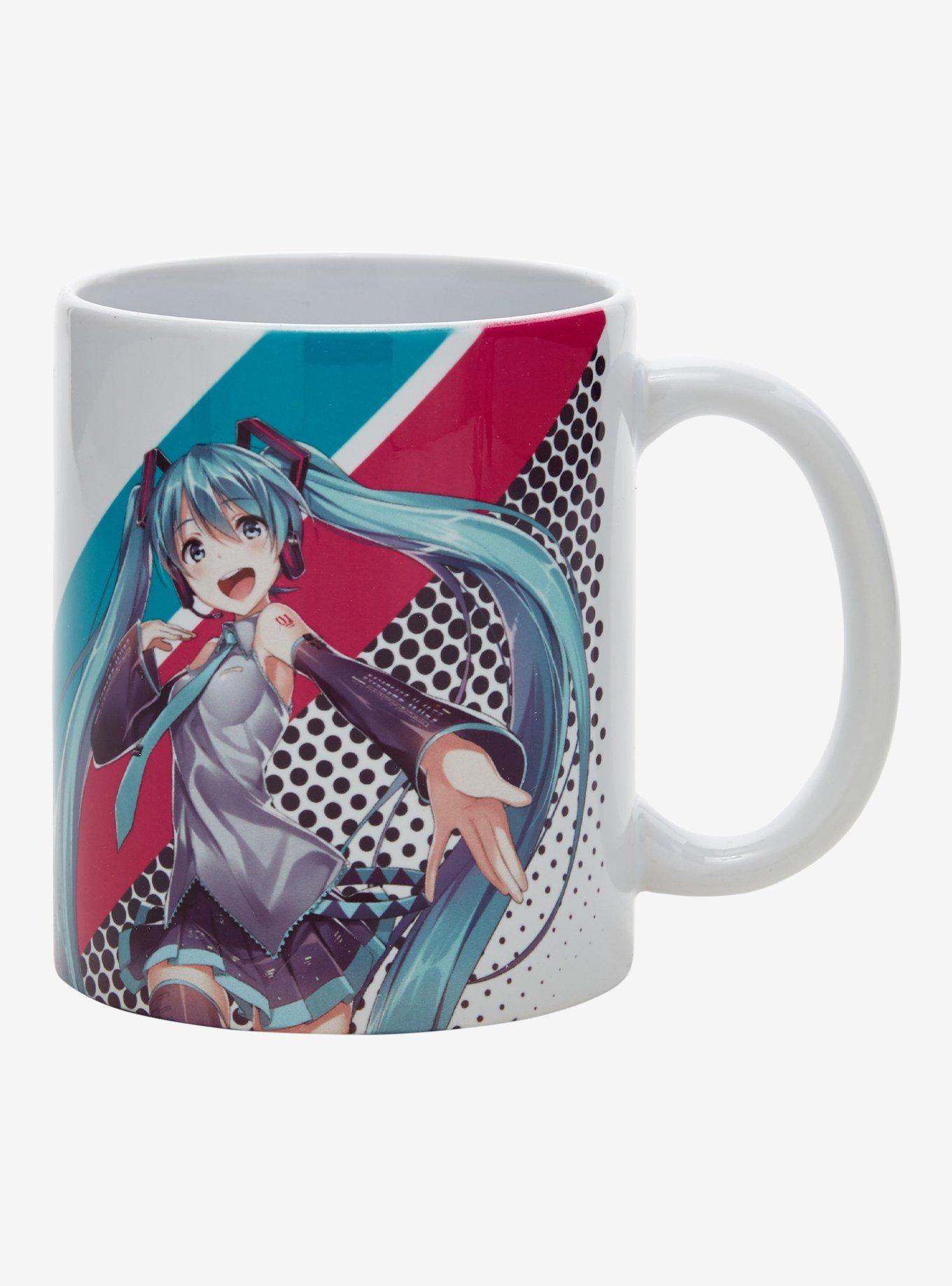 Hatsune Miku Stripe & Dots Mug, , hi-res