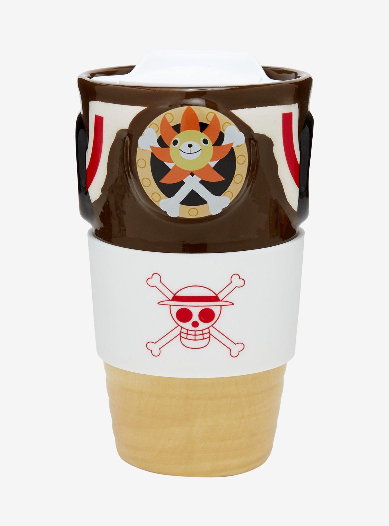 One Piece Thousand Sunny Ceramic Travel Tumbler, , hi-res