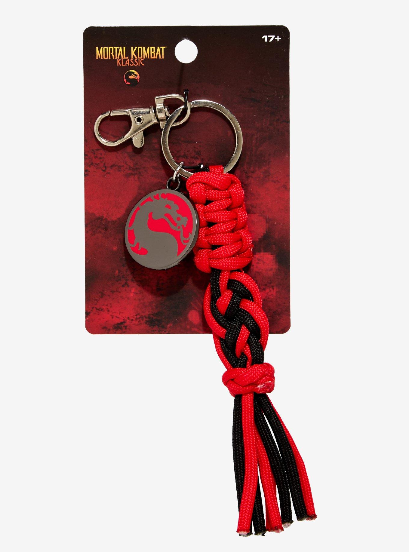 Mortal Kombat Paracord Keychain &mdash; BoxLunch Exclusive, , hi-res