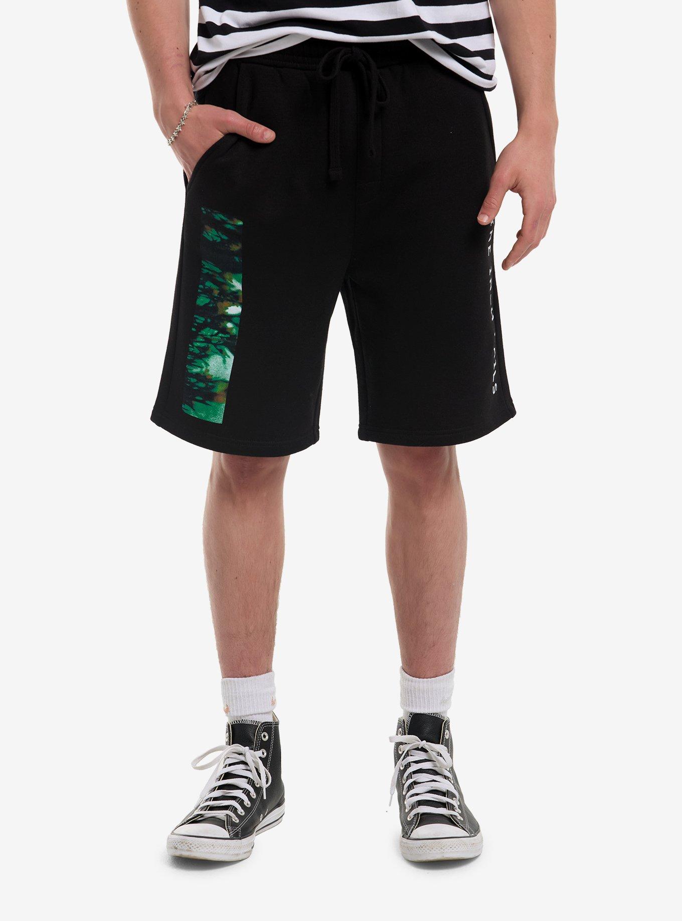 Nine Inch Nails Flower Panel Lounge Shorts, , hi-res