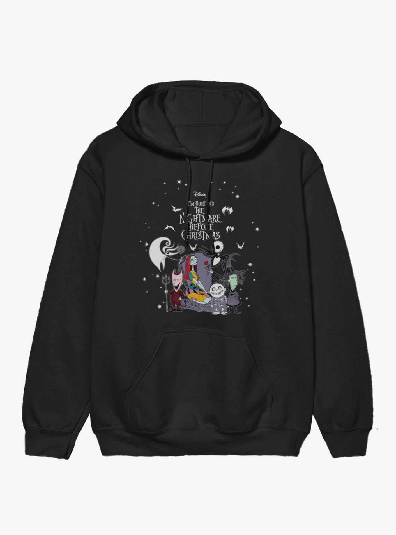 Disney Nightmare Before Christmas Group Portrait Hoodie Her Universe Exclusive, , hi-res