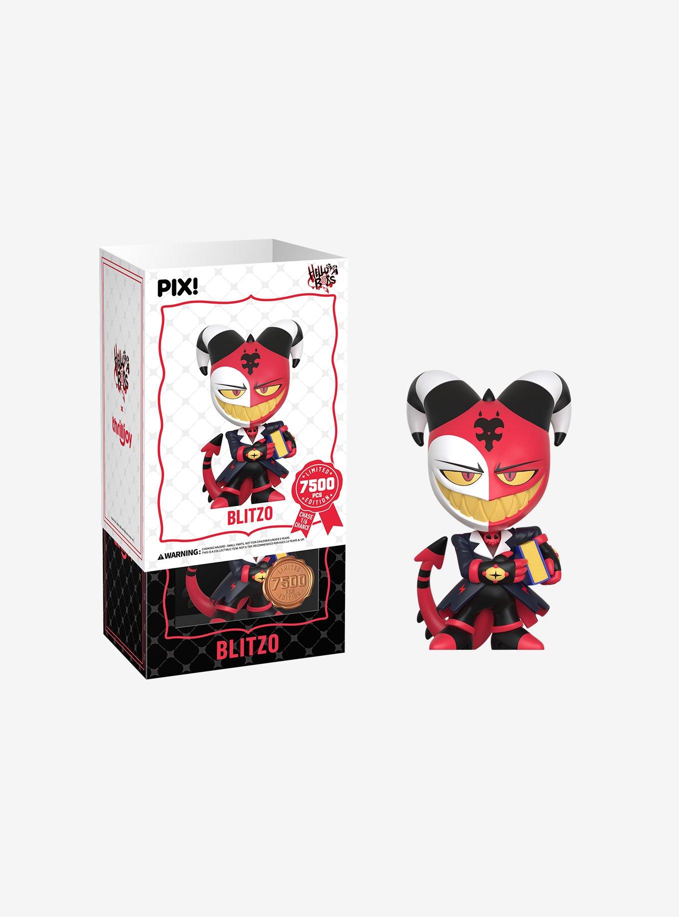 Thrilljoy Helluva Boss Pix! Blitz&oslash; Collectible Figure Hot Topic Exclusive, , hi-res
