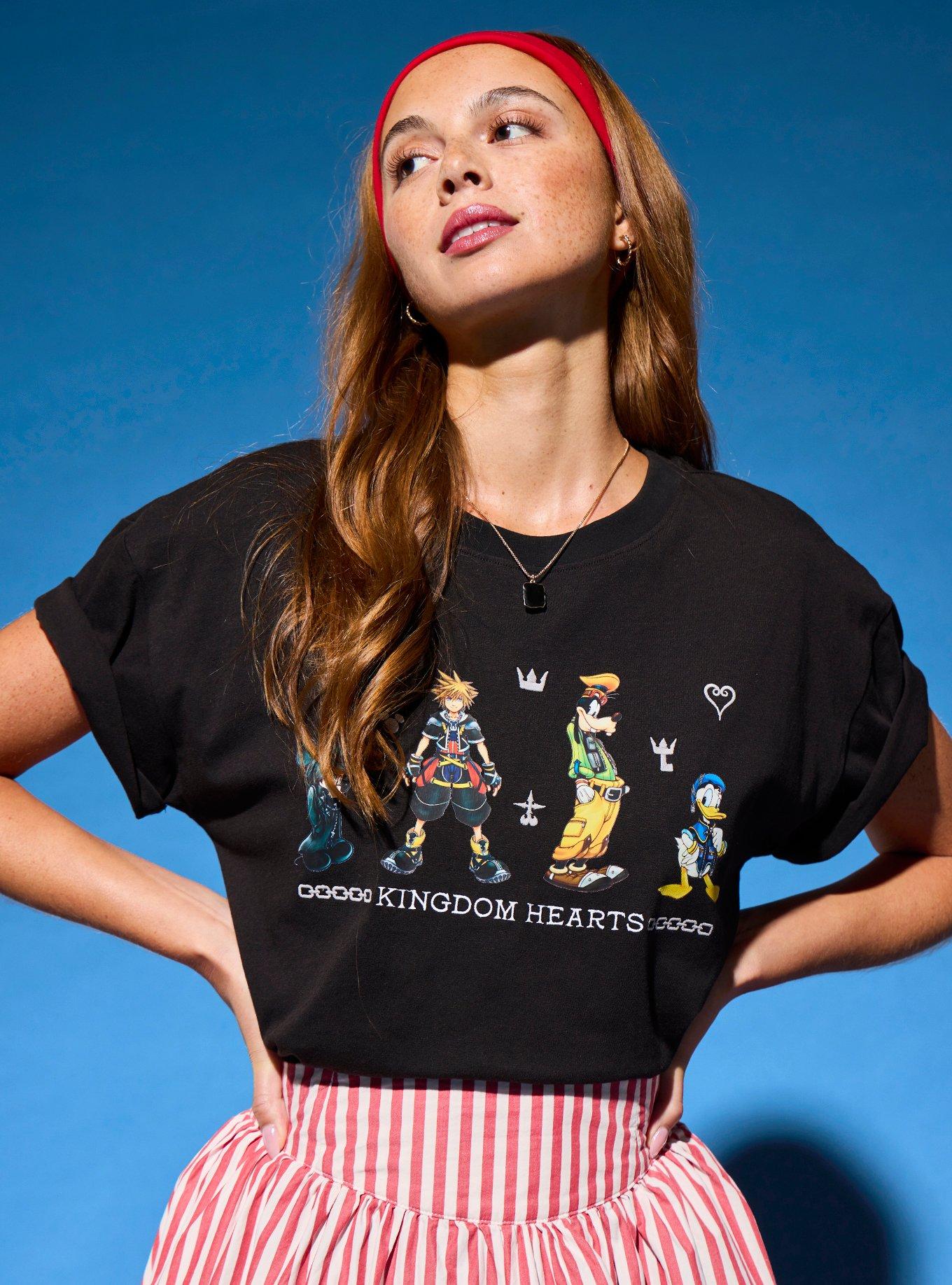 Disney Kingdom Hearts Characters Women's T-Shirt - BoxLunch Exclusive