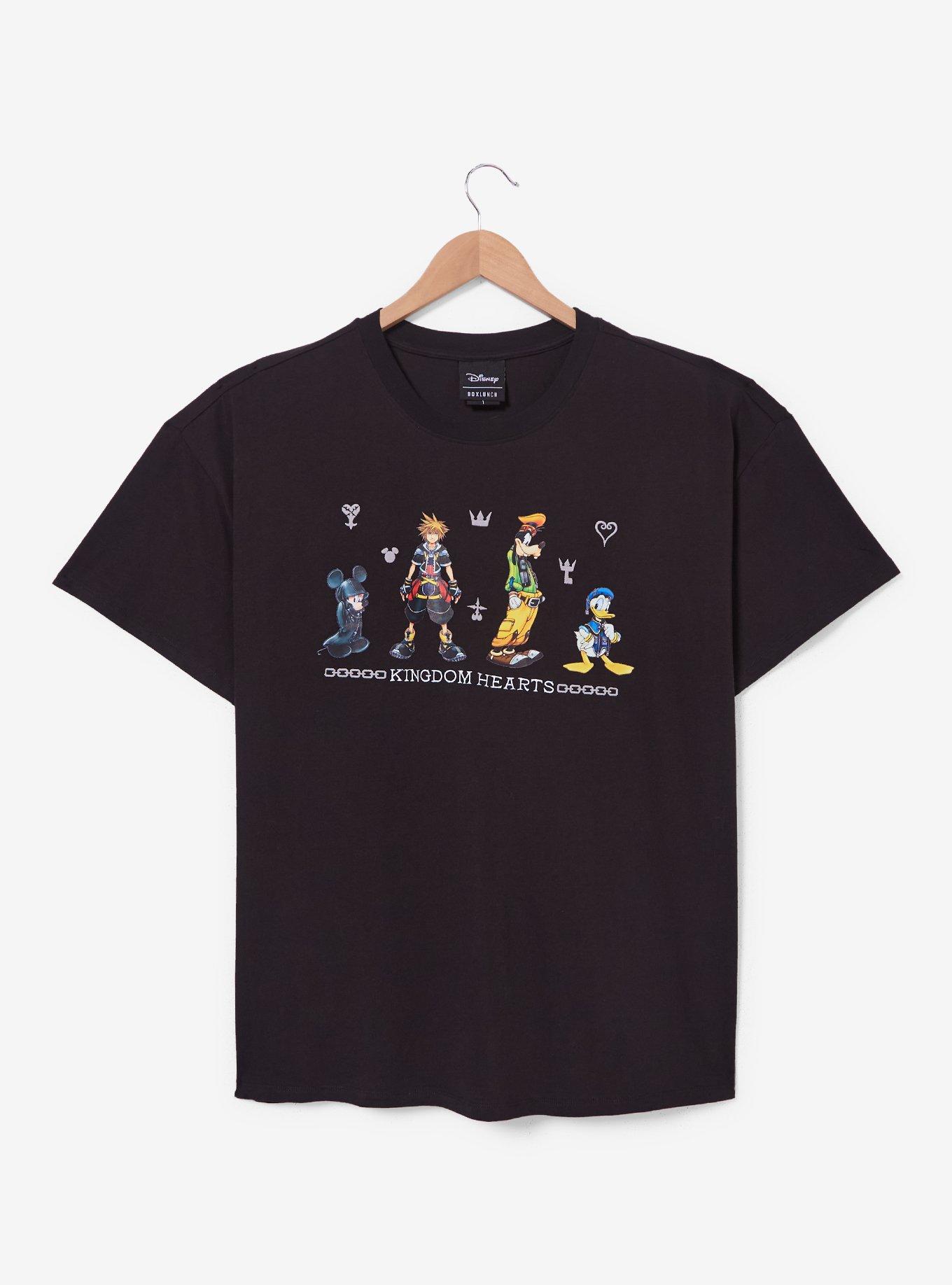 Disney Kingdom Hearts Characters Women's Plus Size T-Shirt - BoxLunch Exclusive, , hi-res