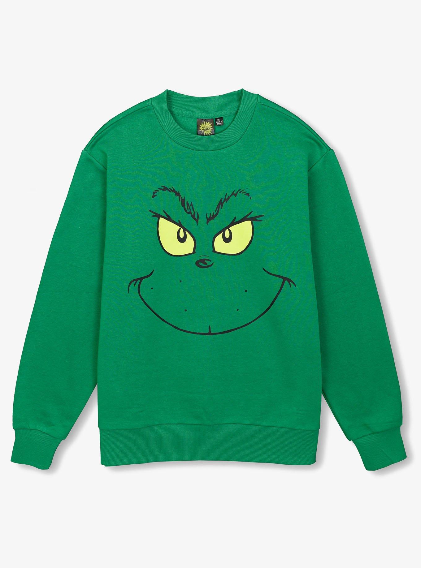 Dr. Seuss How The Grinch Stole Christmas Feelin' Grinchy Sweatshirt, , hi-res