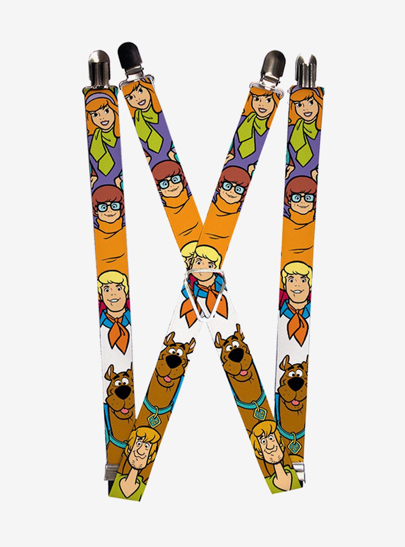 Scooby-Doo! 5 Character Poses Stack Suspenders, , hi-res