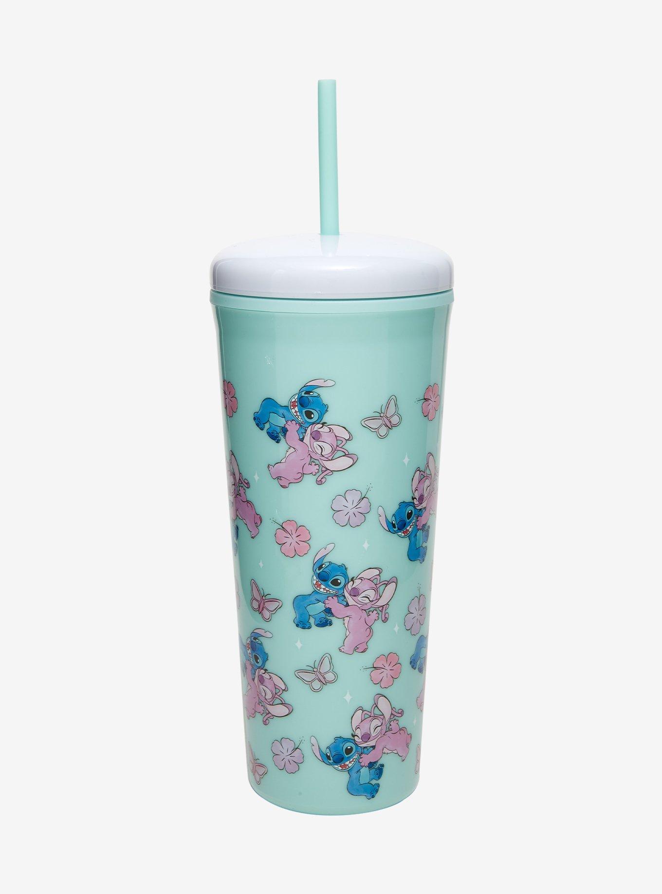 Disney Stitch & Angel Acrylic Travel Cup, , hi-res