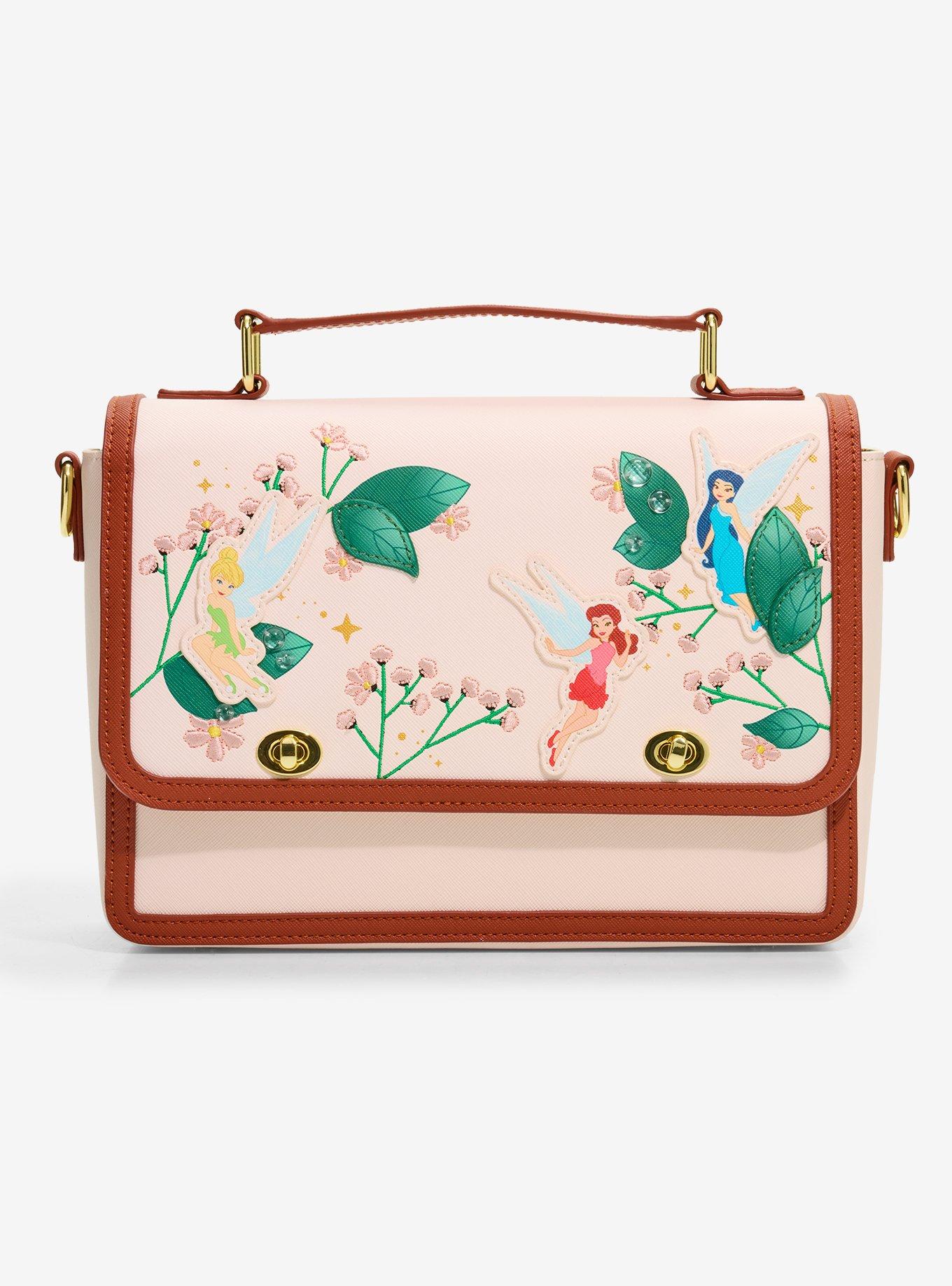 Loungefly Disney Tinker Bell Fairies Crossbody Bag, , hi-res