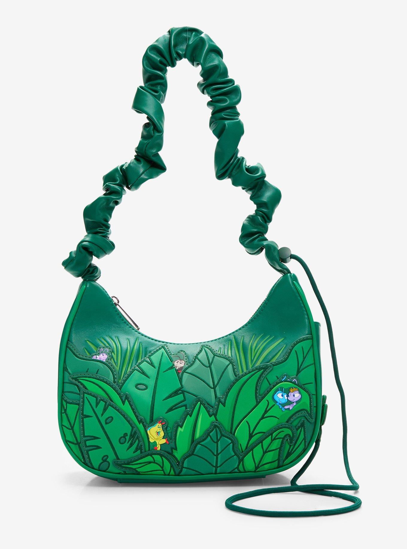 Loungefly Disney Pixar A Bug's Life Foliage Crossbody Bag, , hi-res