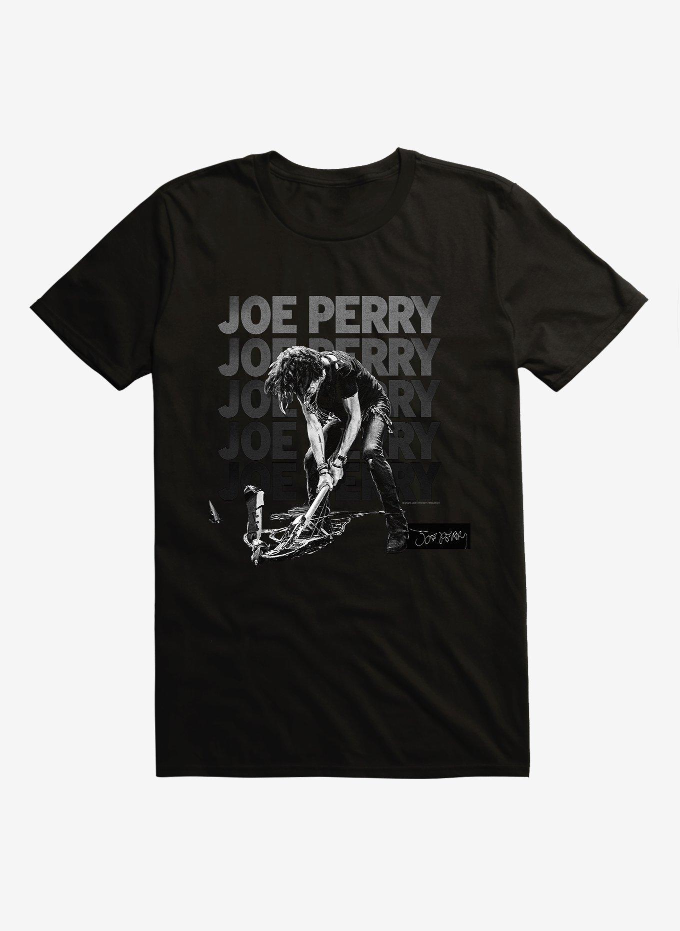 Joe Perry Smashing Guitar T-Shirt