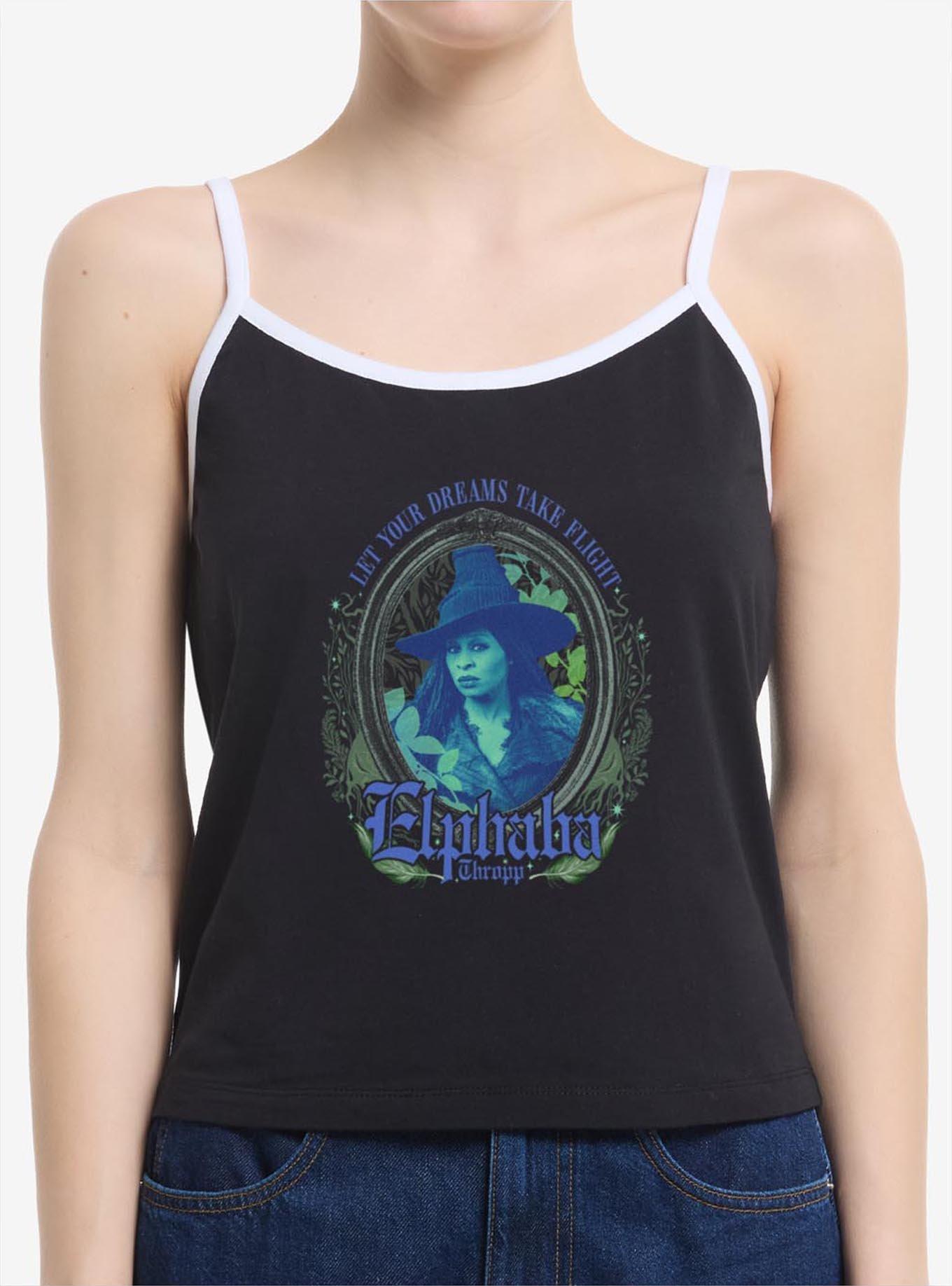 Wicked: For Good Elphaba Dreams Take Flight Womens Cami Tank Top BoxLunch Exclusive, , hi-res