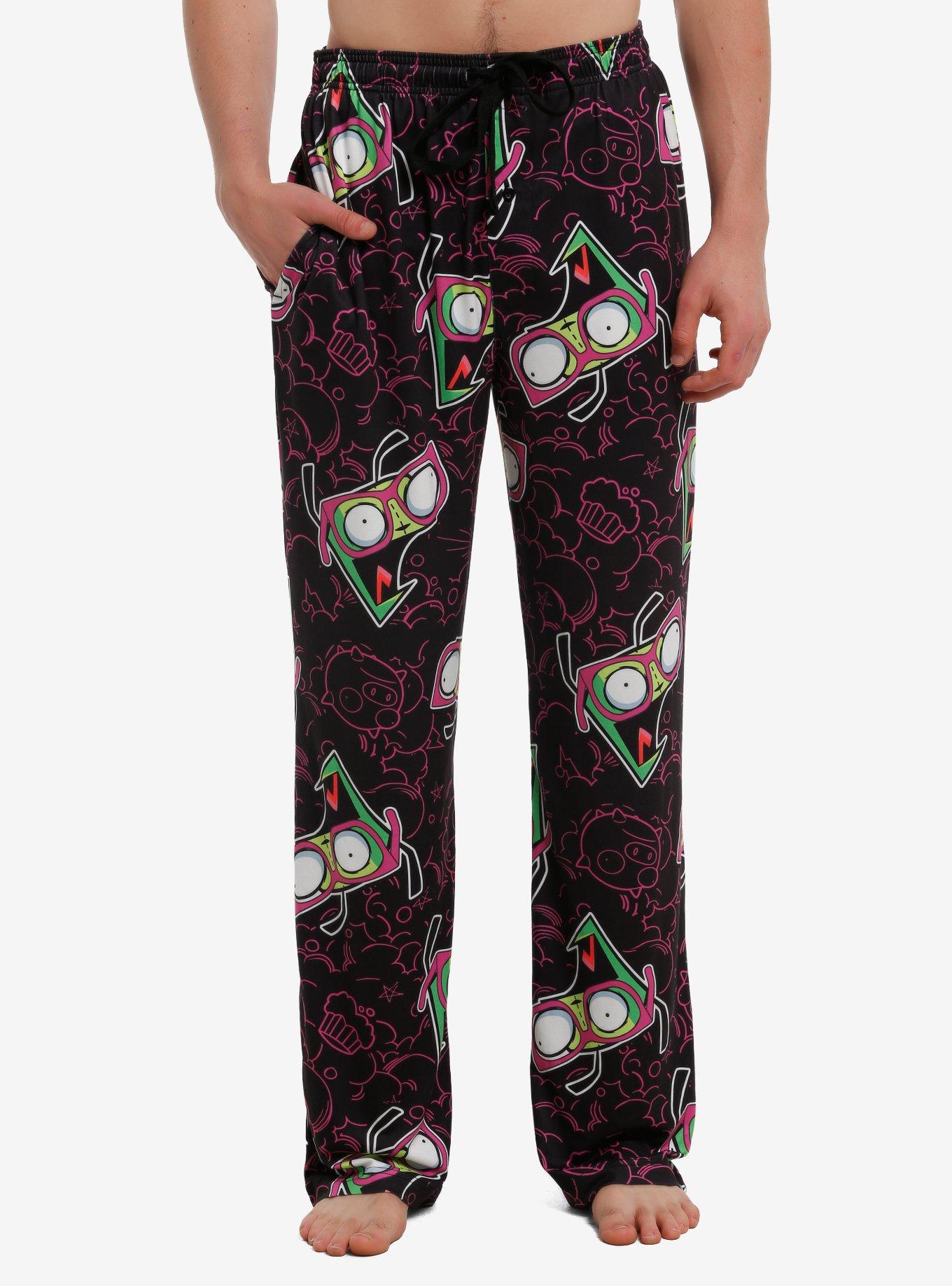 Invader Zim GIR Glasses Pajama Pants, , hi-res