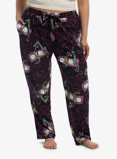 Invader Zim GIR Glasses Pajama Pants Plus Size | Hot Topic