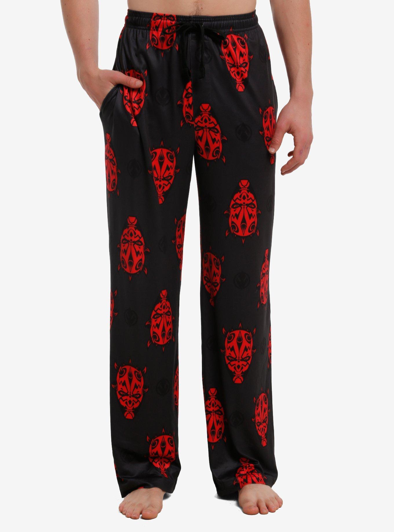Star Wars Darth Maul Face Pajama Pants