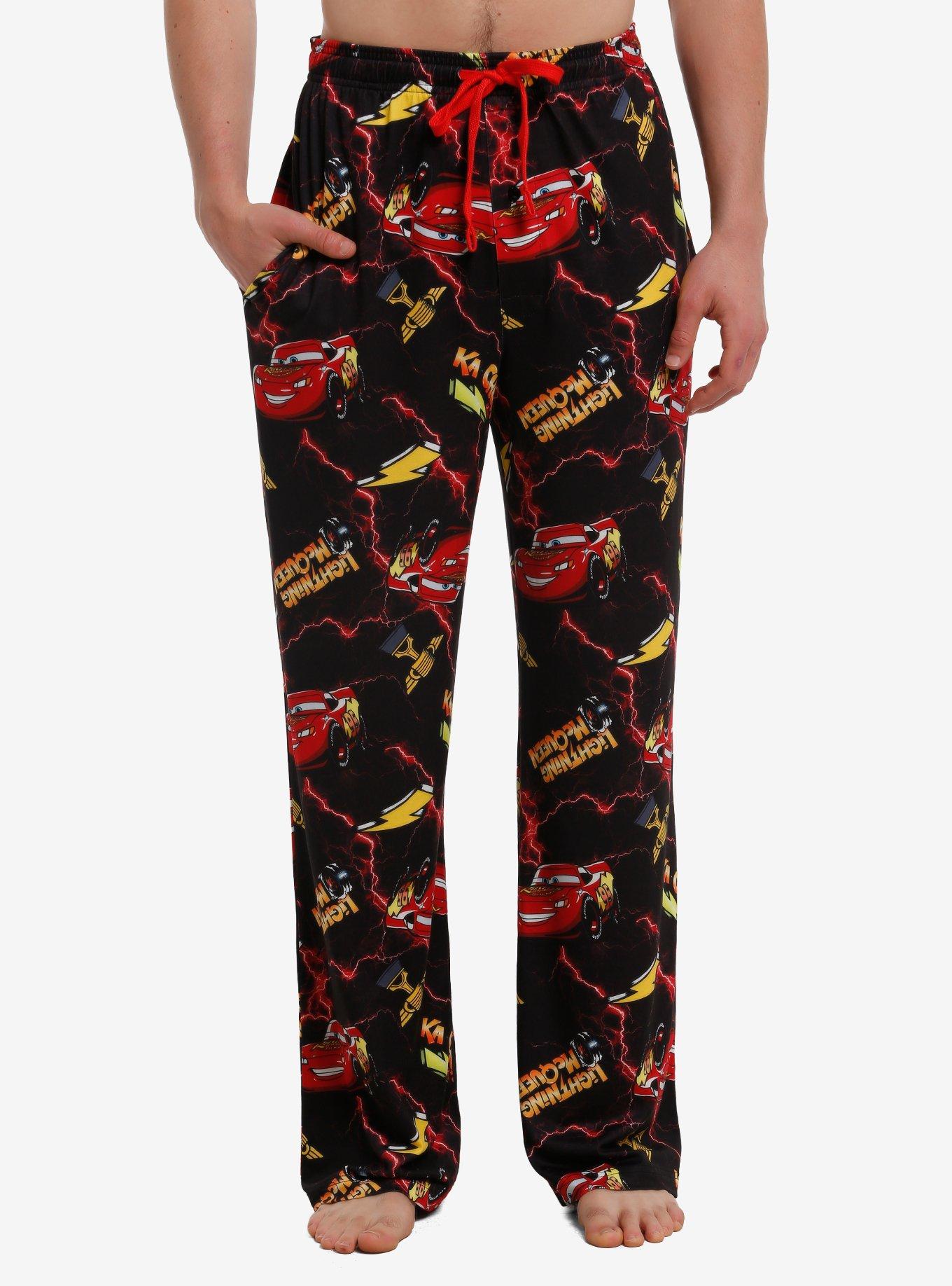 Disney Pixar Cars Lightning McQueen Pajama Pants