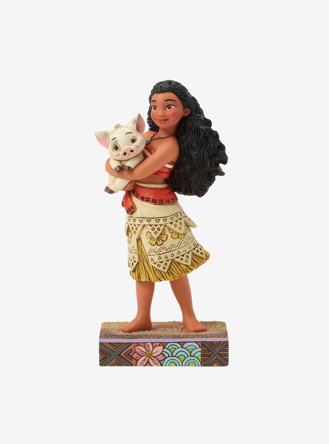Disney Jim Shore Traditions Moana Holding Pua Figurine , , hi-res