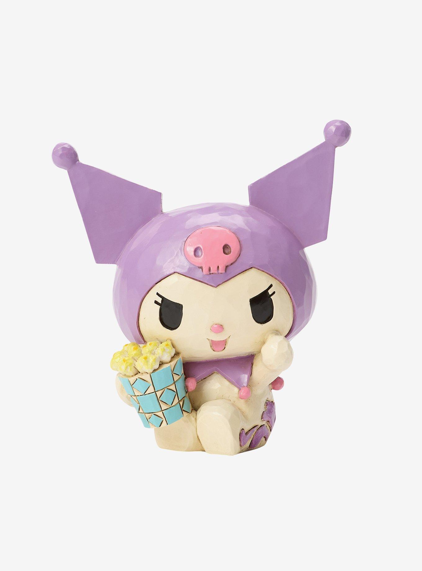 Jim Shore Sanrio Kuromi Popcorn Mini Figurine , , hi-res