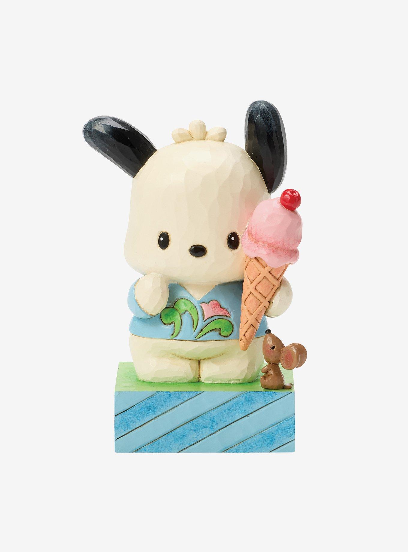 Jim Shore Sanrio Pochacco Ice Cream Figurine , , hi-res