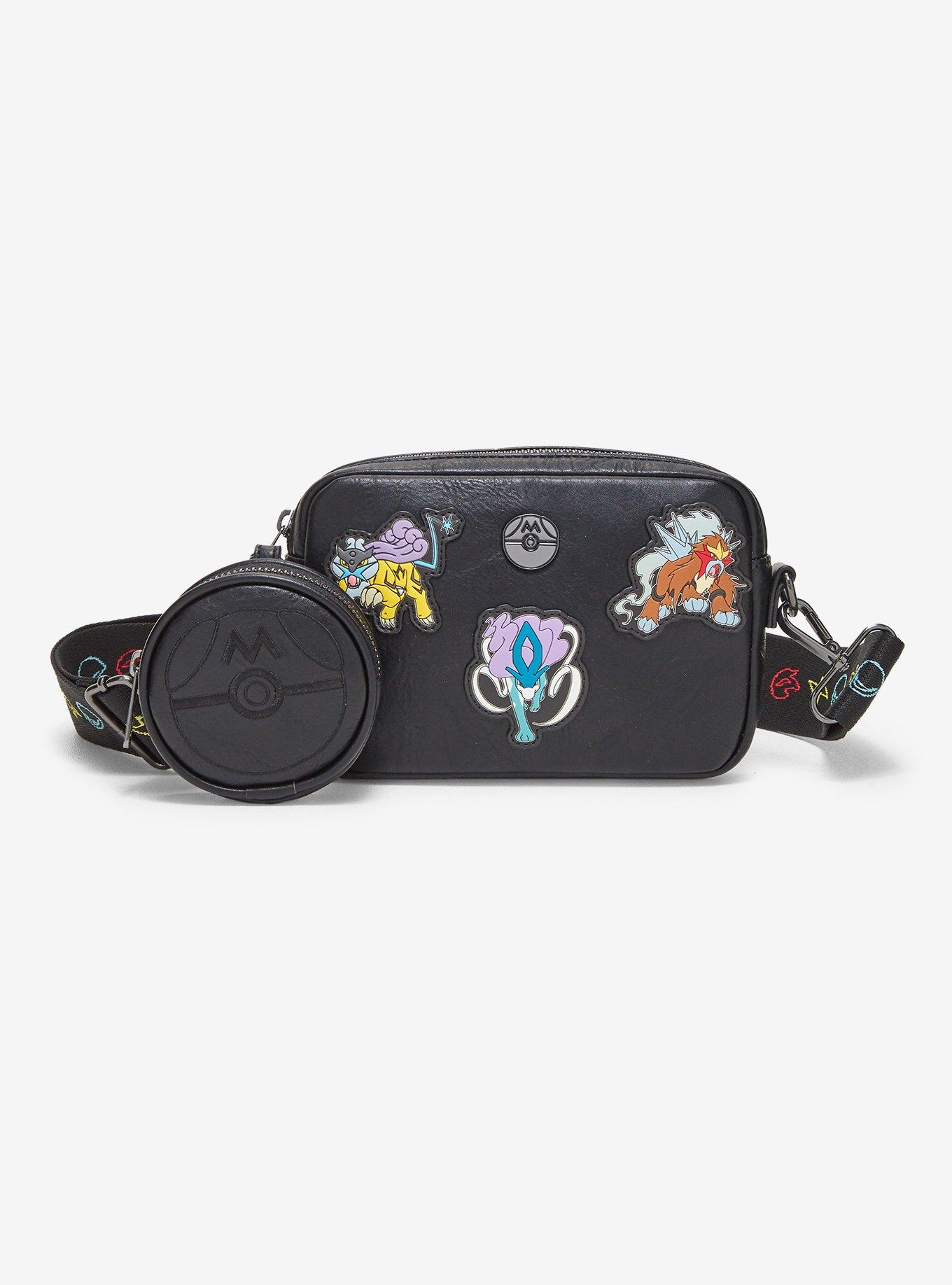 Loungefly Pok&eacute;mon Legendary Beasts Crossbody Bag With Coin Purse, , hi-res