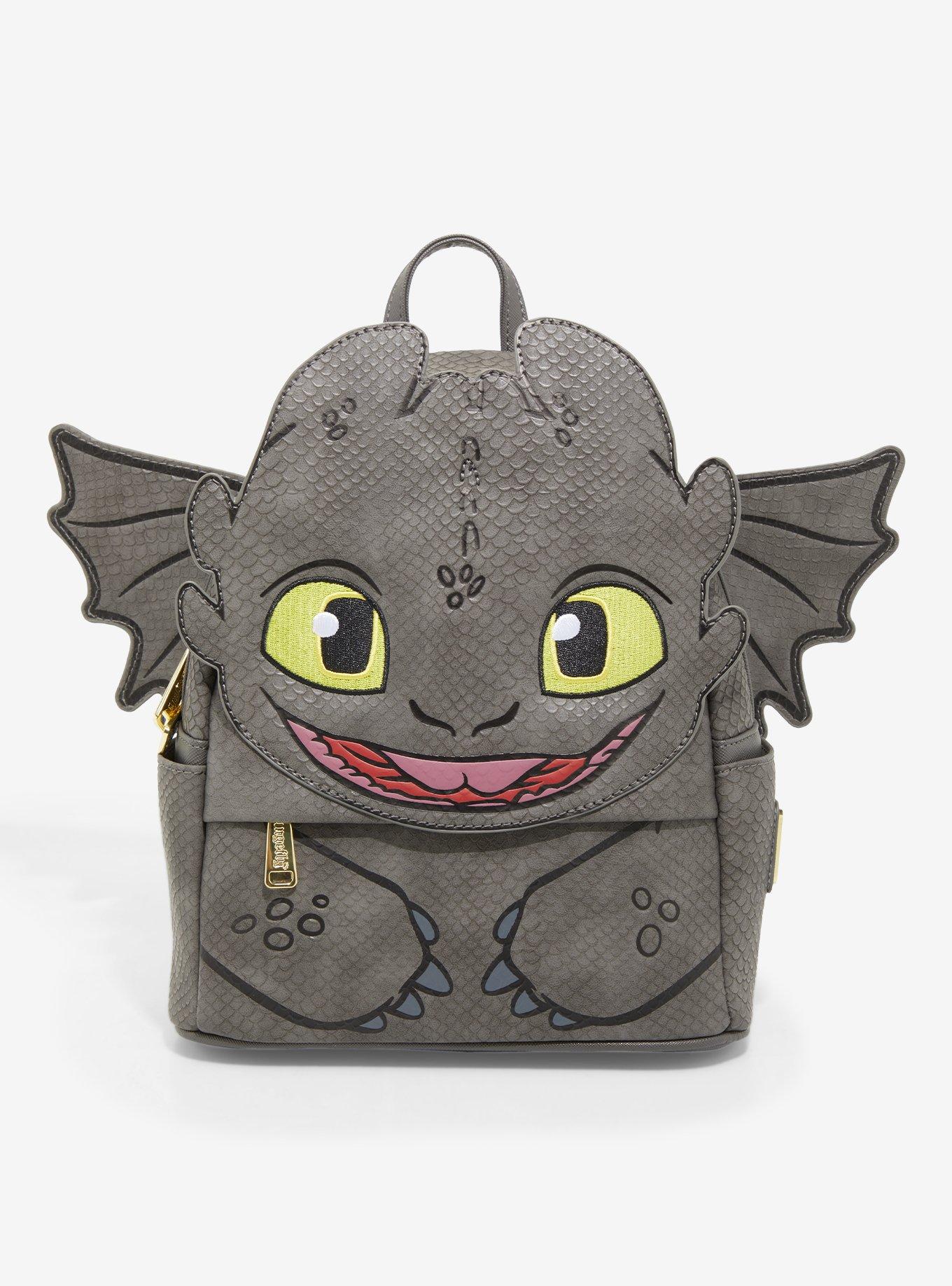 Loungefly How To Train Your Dragon Toothless Figural Mini Backpack, , hi-res