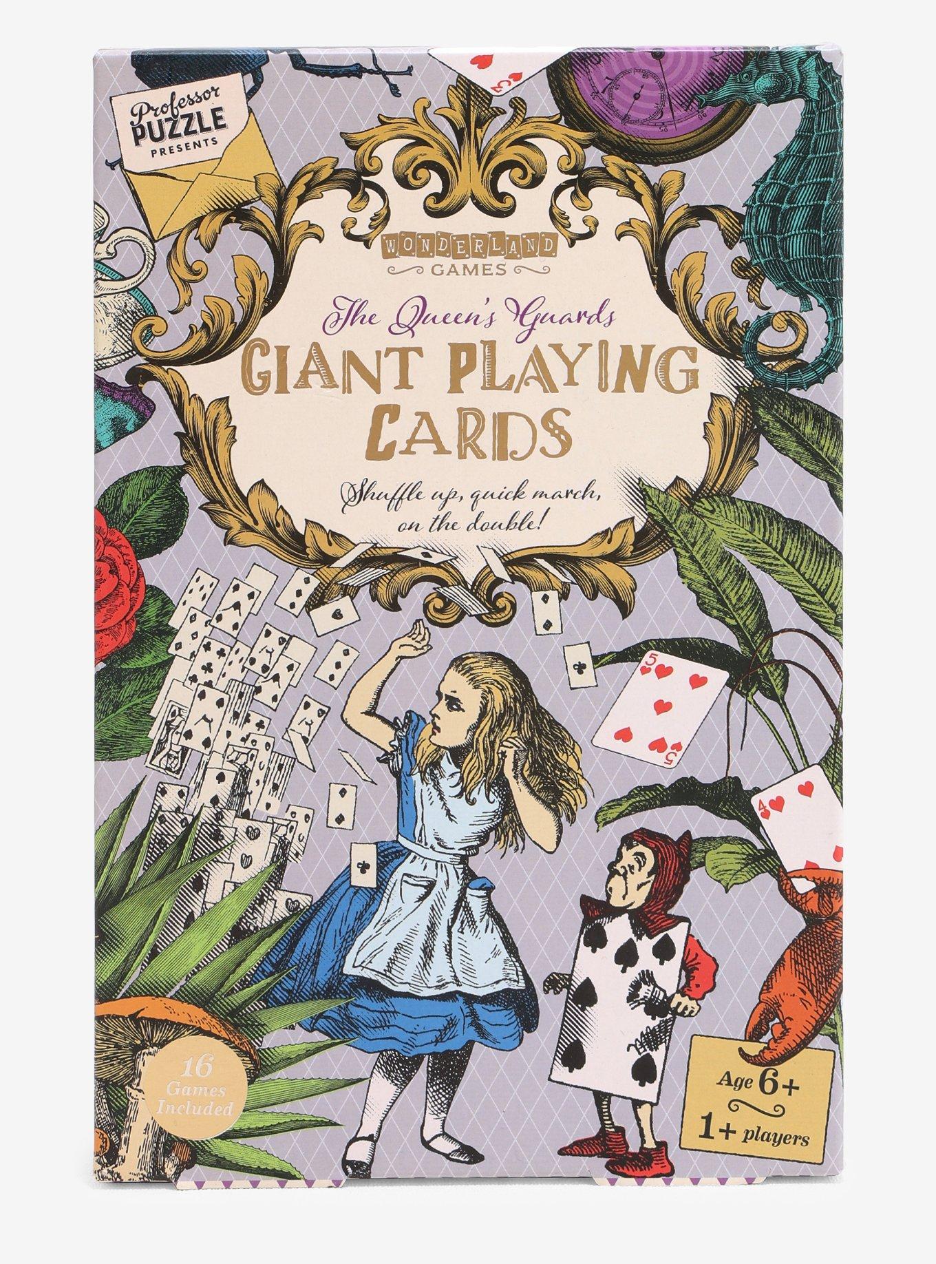 Lewis Carroll Alice's Adventures In Wonderland Giant Playing Cards, , hi-res
