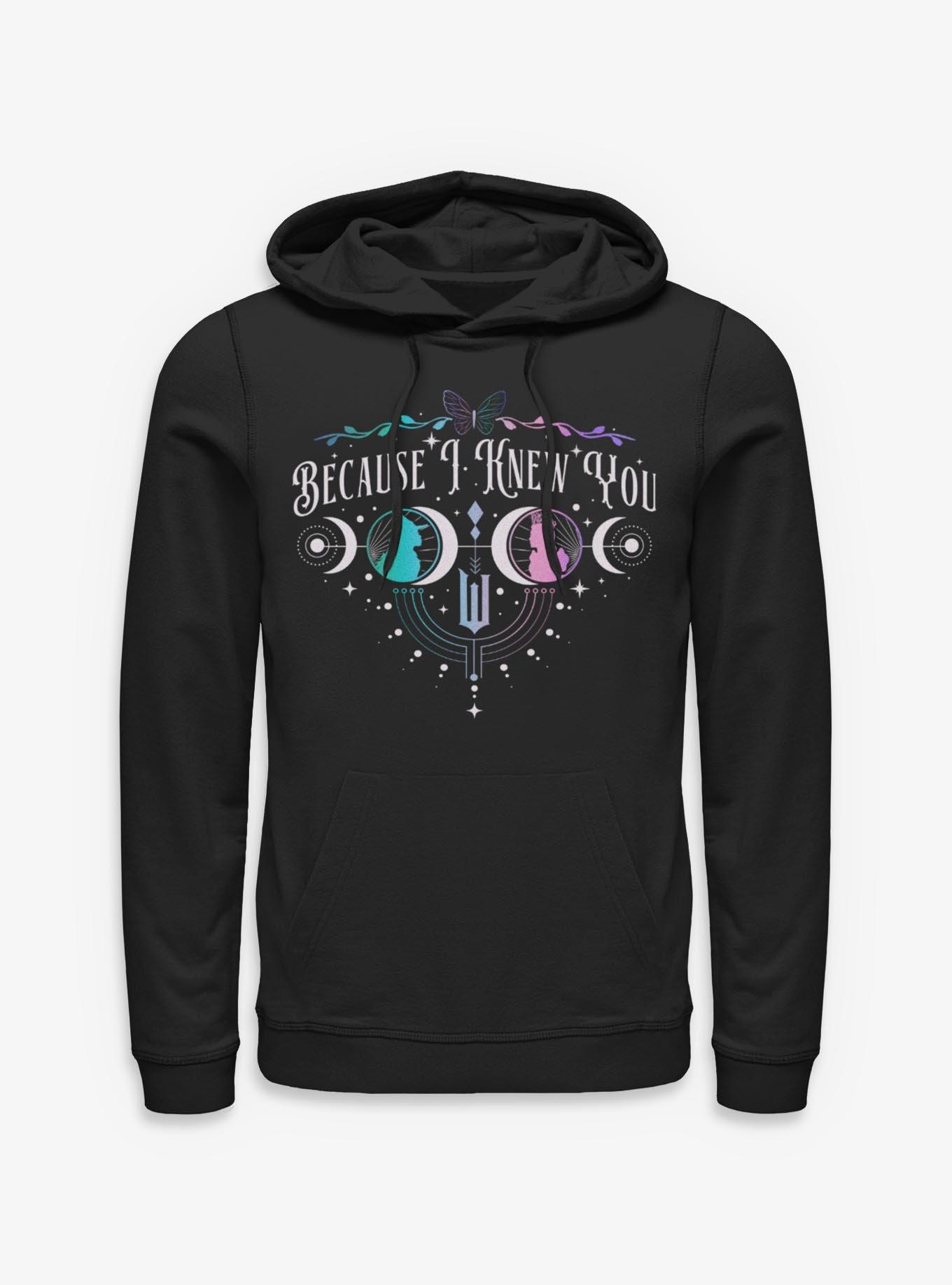 Wicked: For Good Because I Knew You Glinda &amp; Elphaba Moon &amp; Stars Hoodie BoxLunch Exclusive