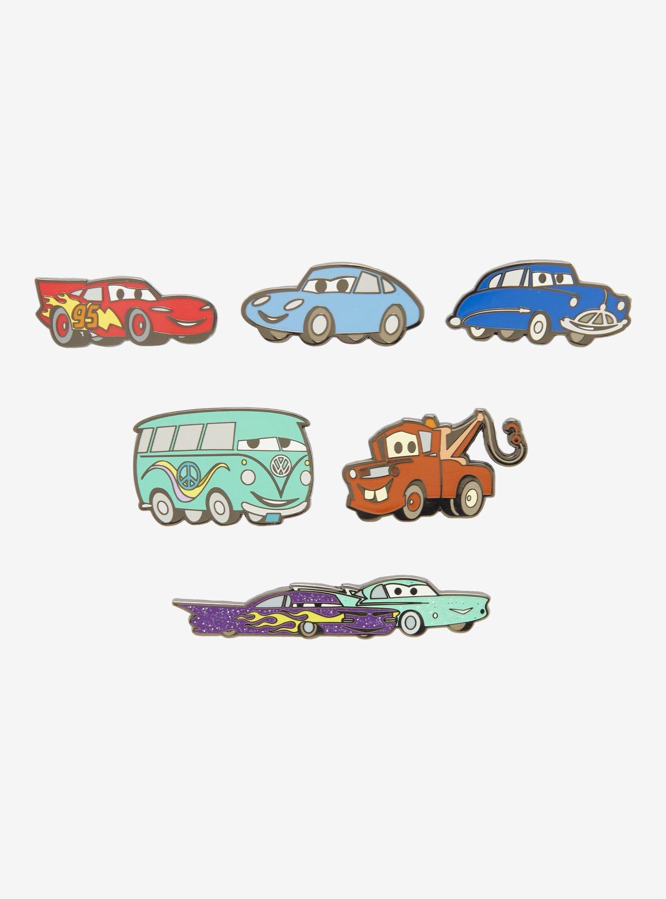 Loungefly Disney Pixar Cars Character Blind Box Enamel Pin, , hi-res