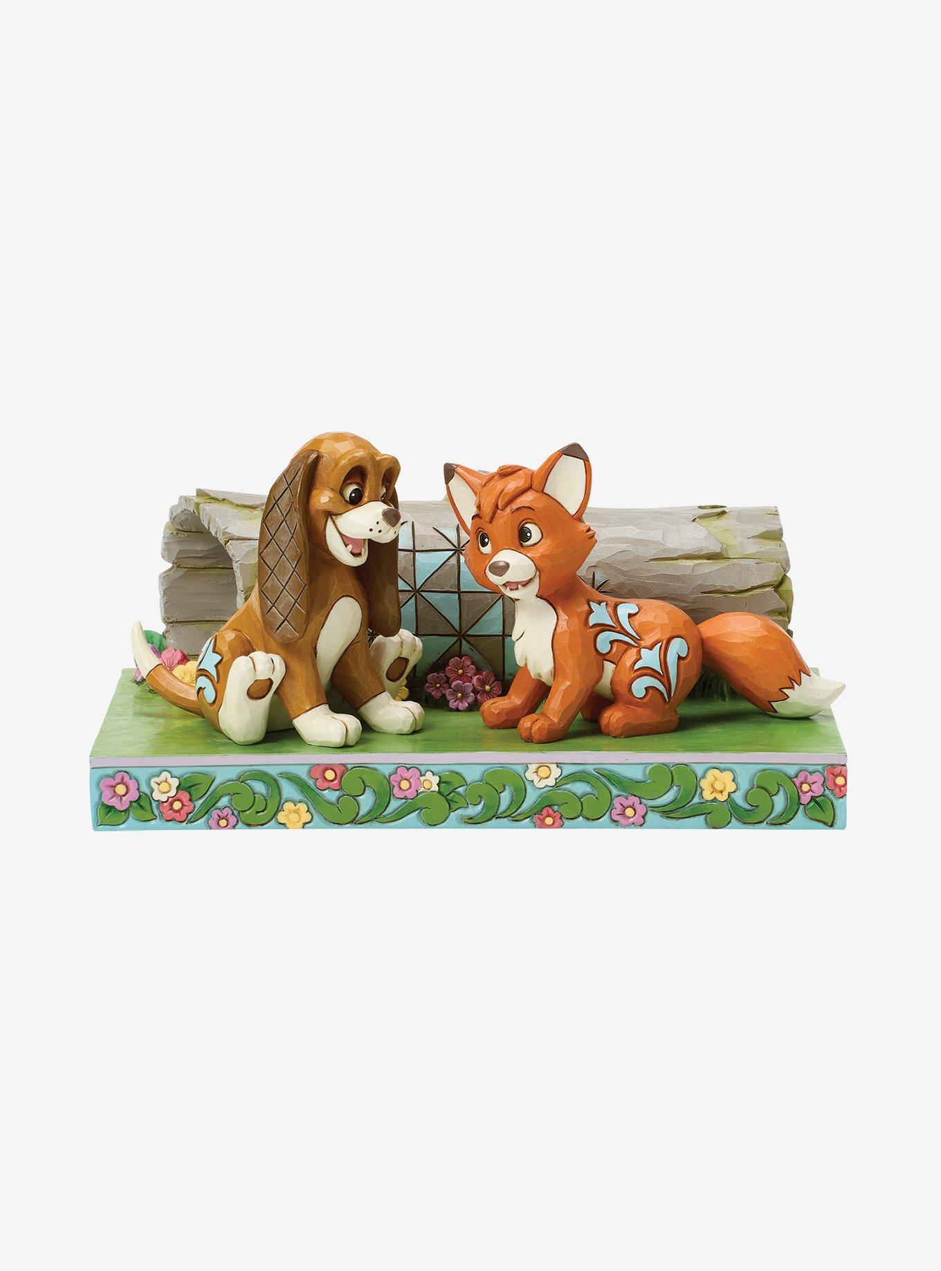 Disney Jim Shore Traditions Fox & the Hound Figurine , , hi-res