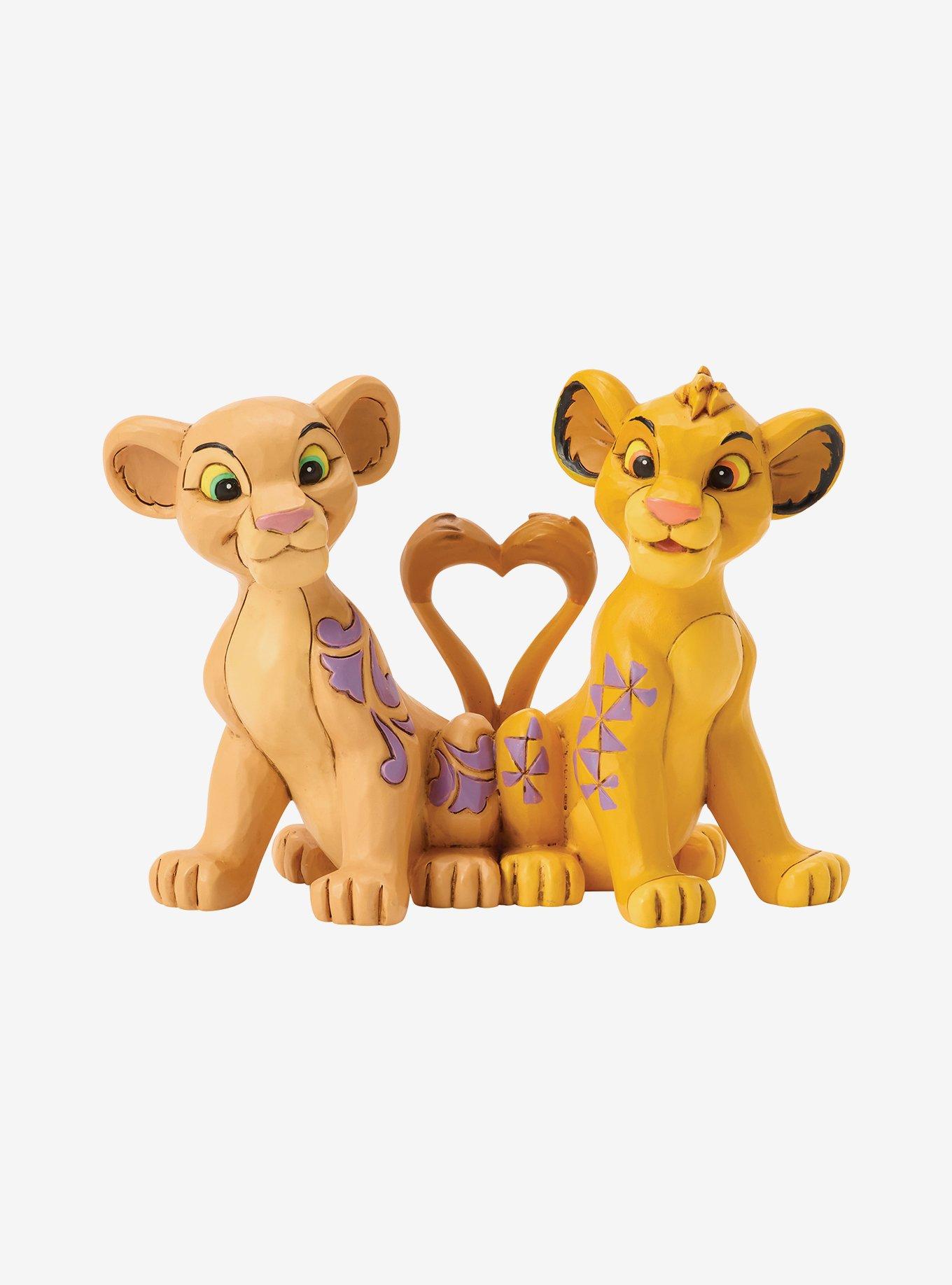 Disney Jim Shore Traditions Simba & Nala Heart Tails Figurine , , hi-res