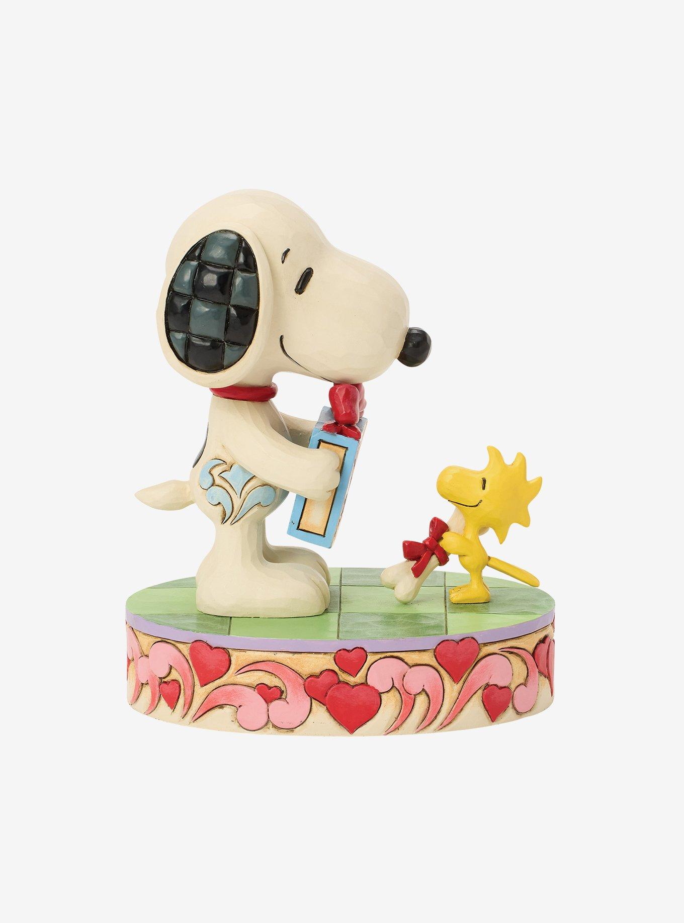 Jim Shore Peanuts Snoopy & Woodstock w/ Gifts Figurine , , hi-res