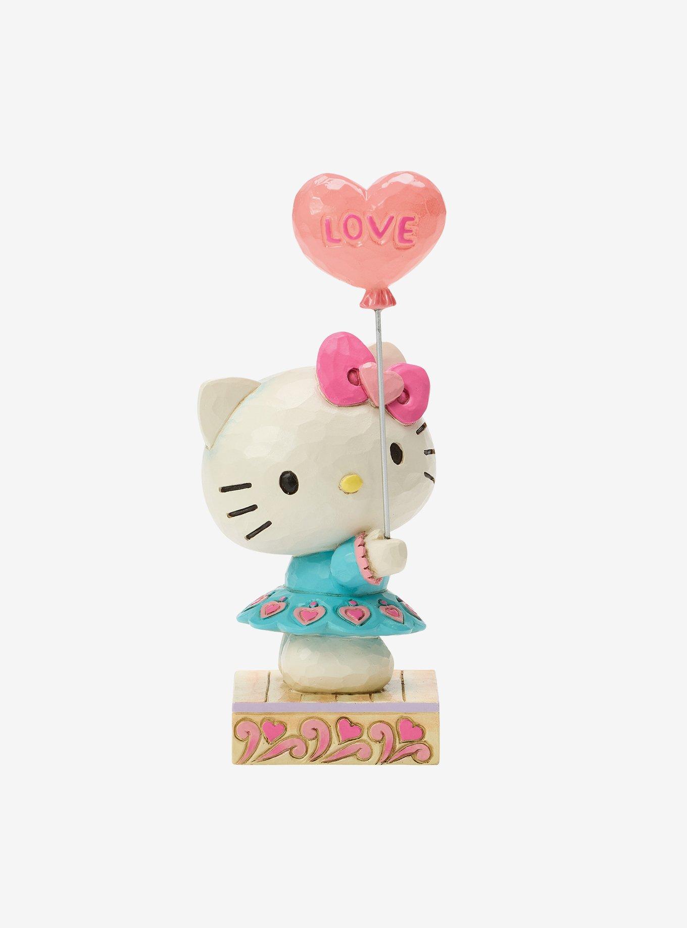 Jim Shore Sanrio Hello Kitty Heart Balloon Figurine , , hi-res