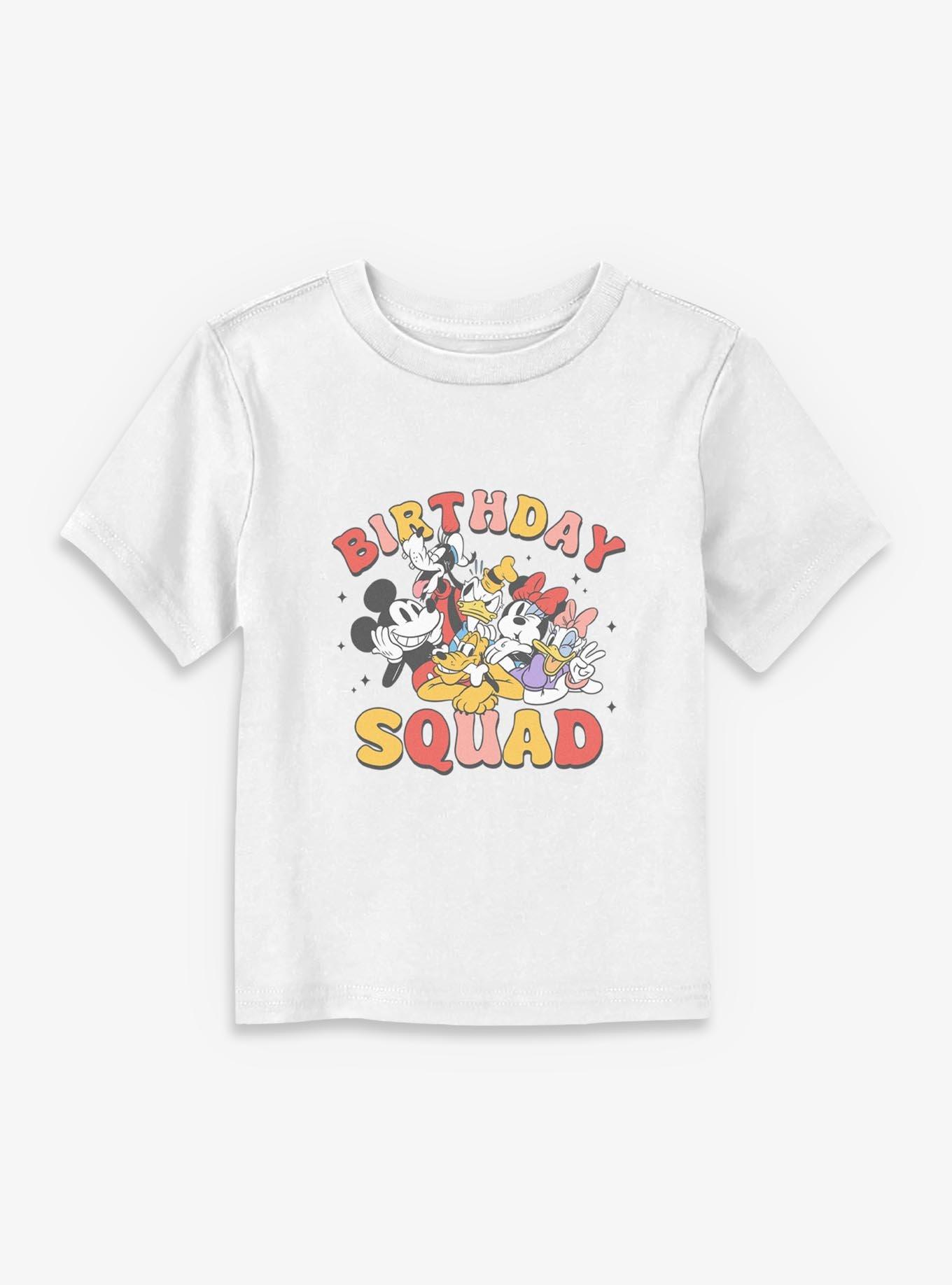 Disney Mickey Mouse & Friends Birthday Squad Toddler T-Shirt, , hi-res