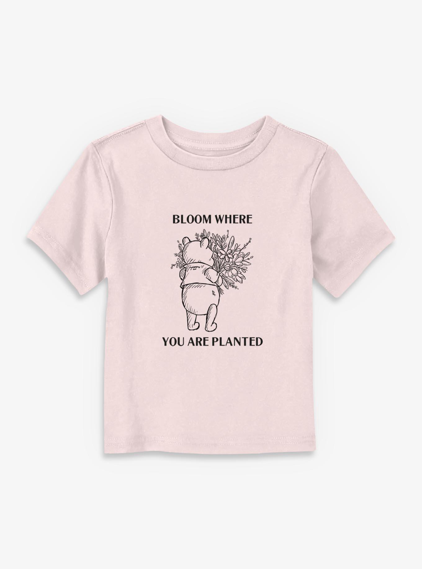 Disney Winnie The Pooh Bloom Where You Are Planted Toddler T-Shirt, , hi-res