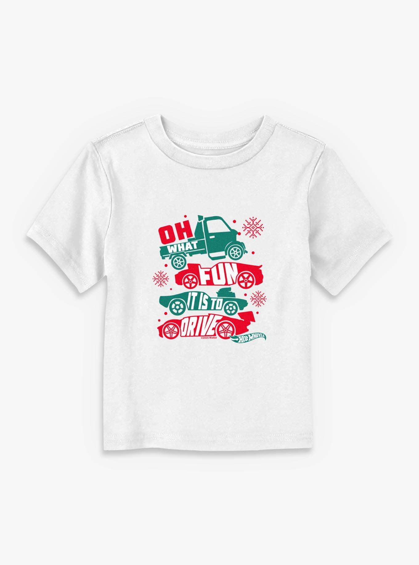 Hot Wheels Oh What Fun It Is To Drive Toddler T-Shirt, , hi-res