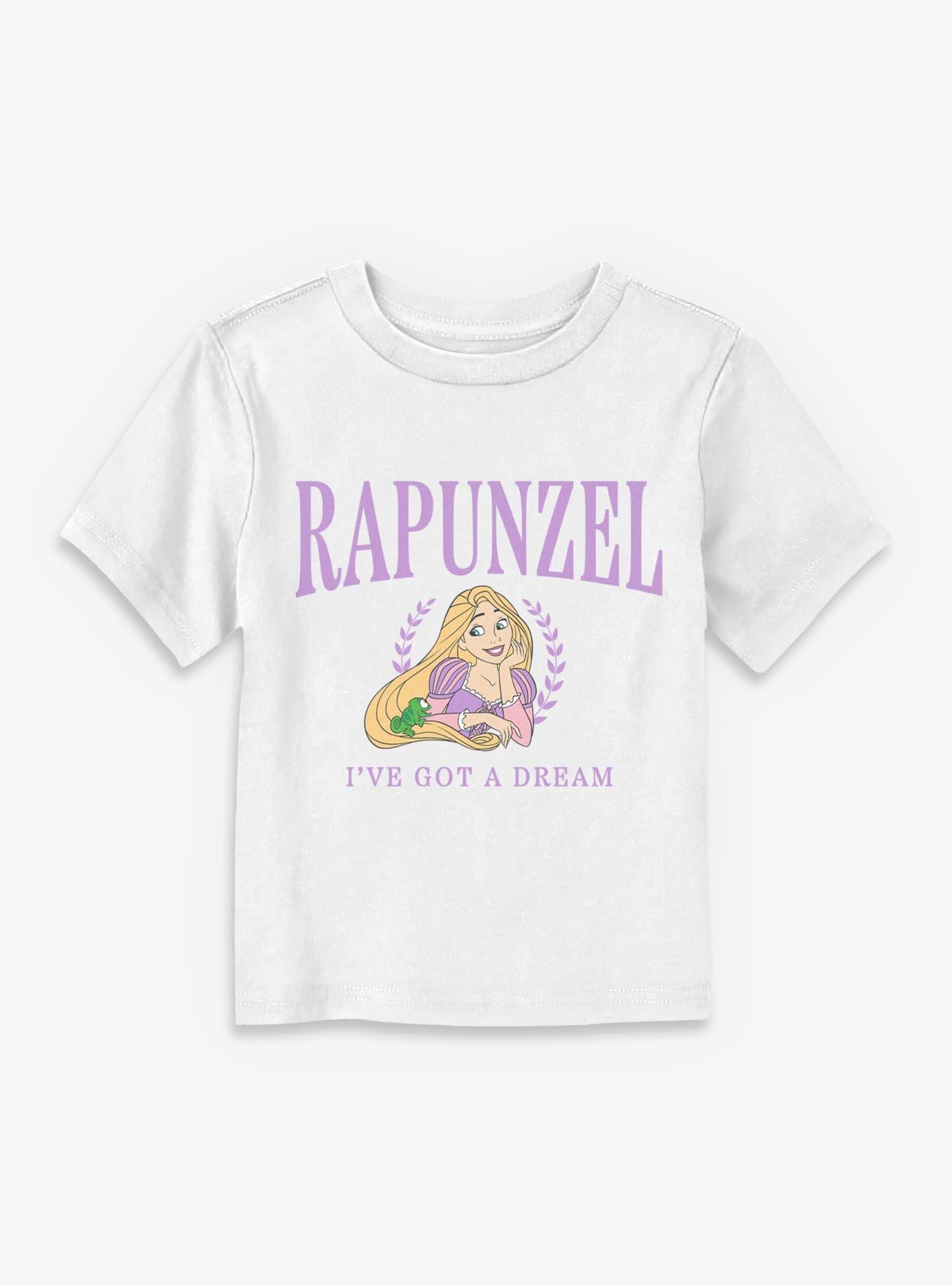 Disney Princesses Rapunzel Collegiate Toddler T-Shirt, , hi-res
