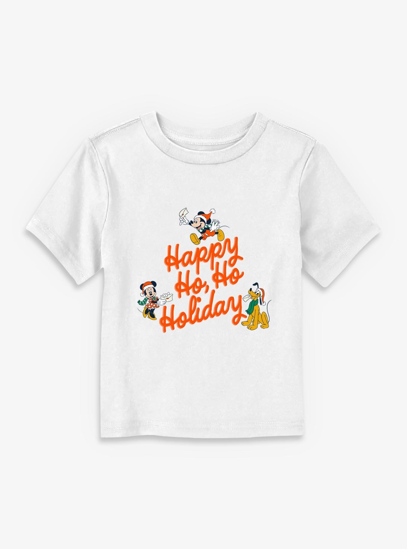 Disney Mickey Mouse Happy Ho Ho Holiday Toddler T-Shirt, , hi-res