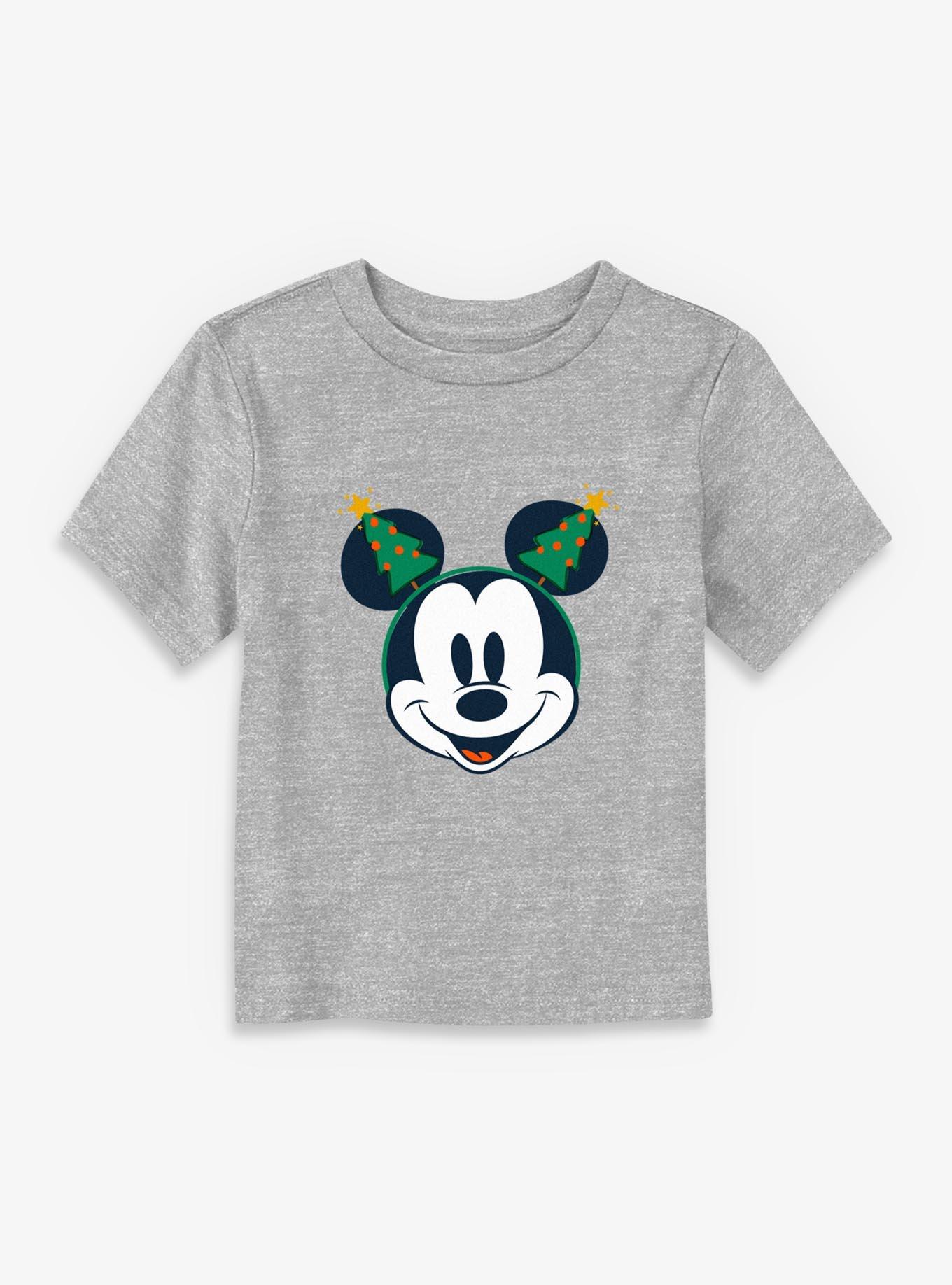 Disney Mickey Mouse Classic Christmas Tree Ears Toddler T-Shirt, , hi-res