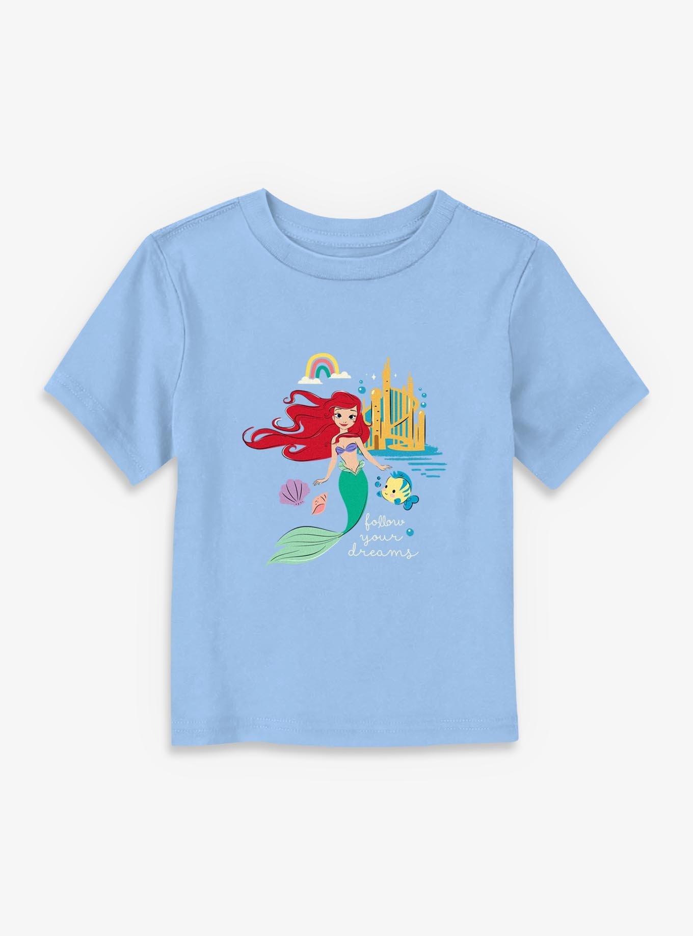 Disney The Little Mermaid Follow Your Dreams Toddler T-Shirt, , hi-res