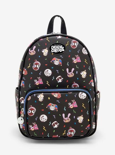 Disney x Loungefly Circus Characters Mini Backpack - Red Multicolor Loungefly Disney The Muppets Group Light-Up Mini Backpack  main image 3