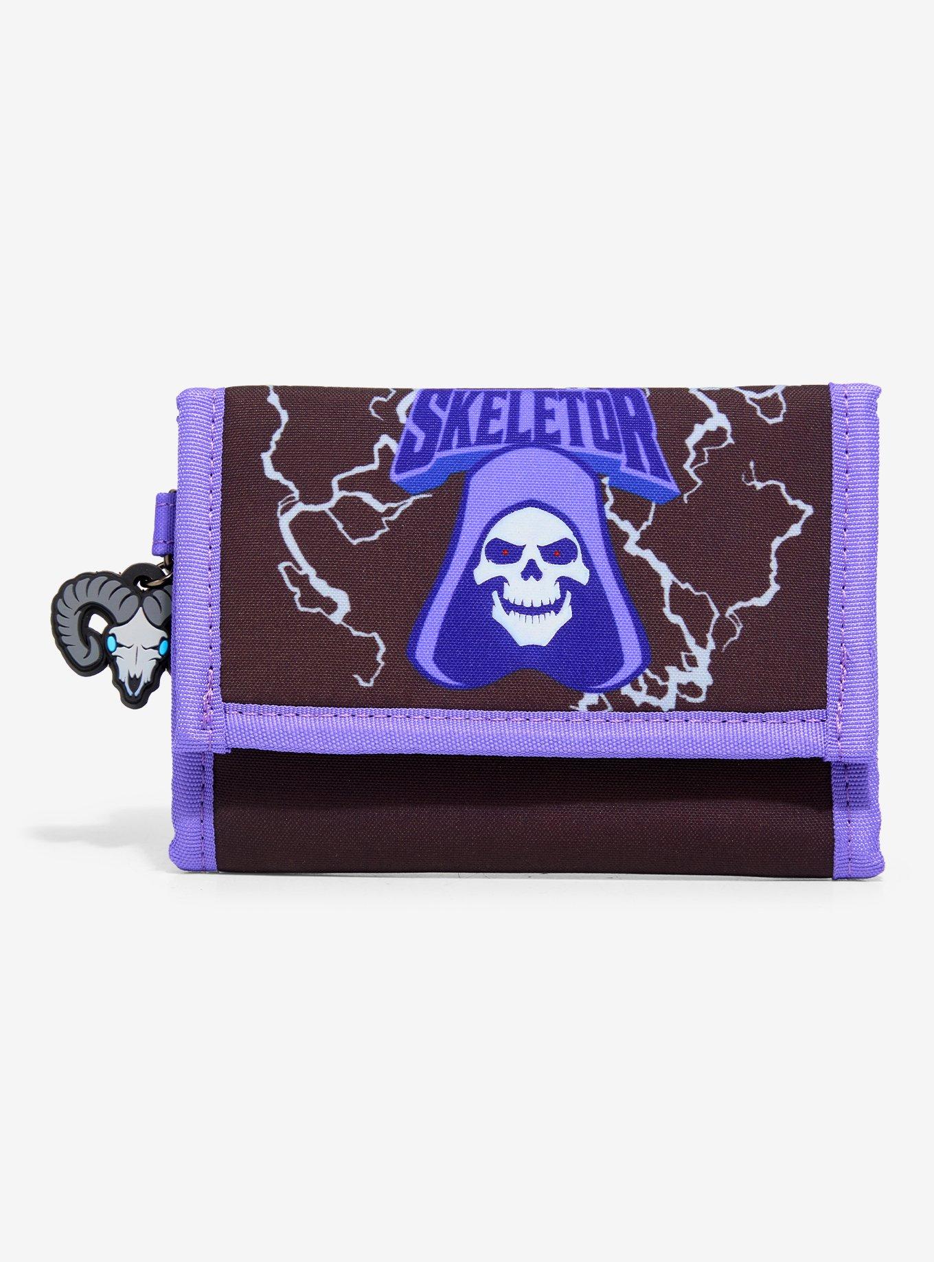 Masters Of The Universe Skeletor Glow-In-The-Dark Flap Wallet, , hi-res