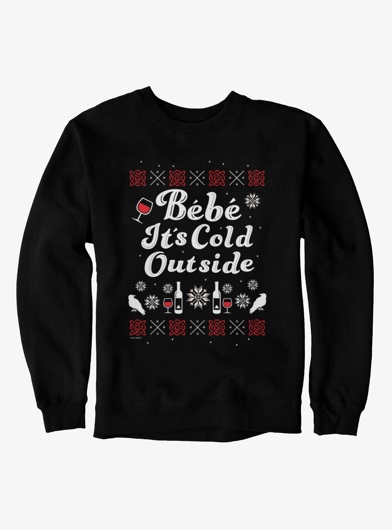 Schitts Creek Bebe It's Cold Outside Festive Sweatshirt, , hi-res