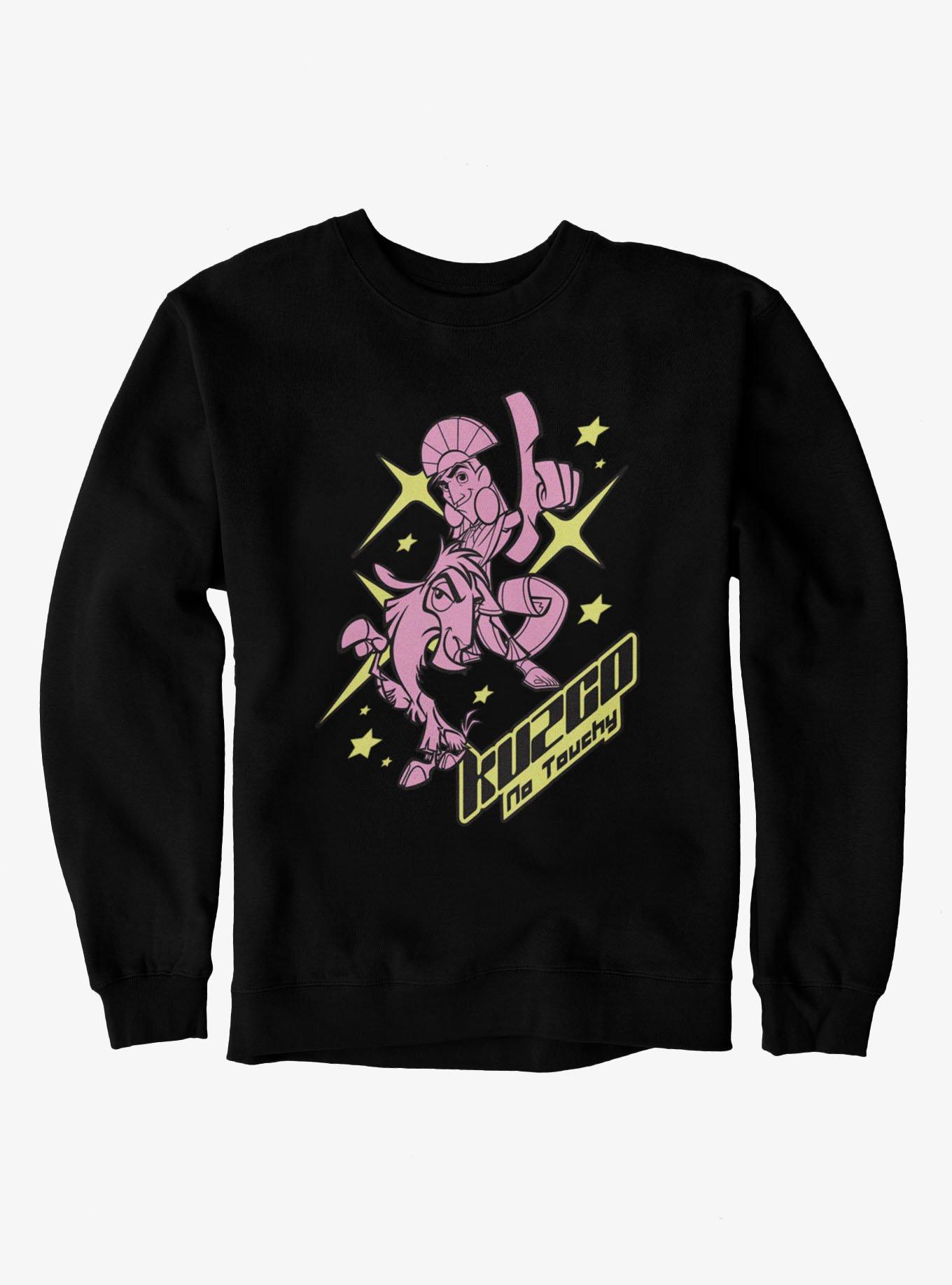 Emperor New Groove Kuzco No Touchy Sweatshirt, , hi-res