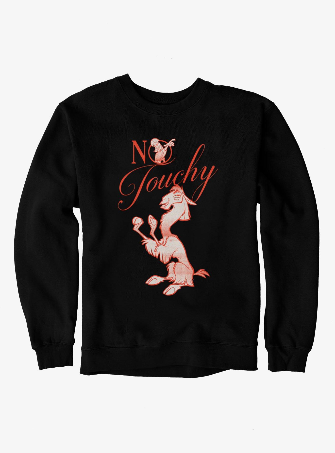 Emperor New Groove No Touchy Kuzco Sweatshirt, , hi-res