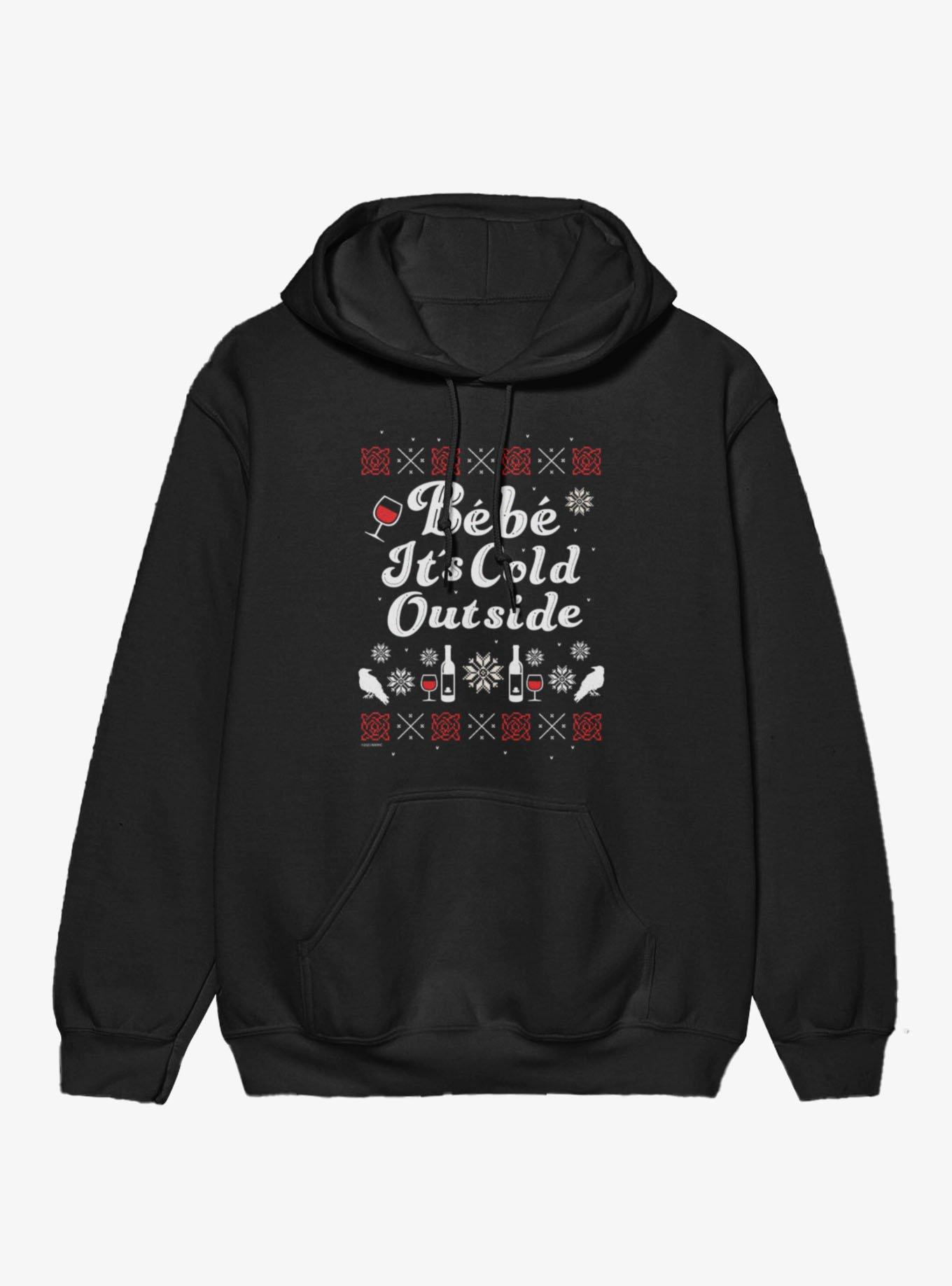 Schitts Creek Bebe It's Cold Outside Festive Hoodie, , hi-res