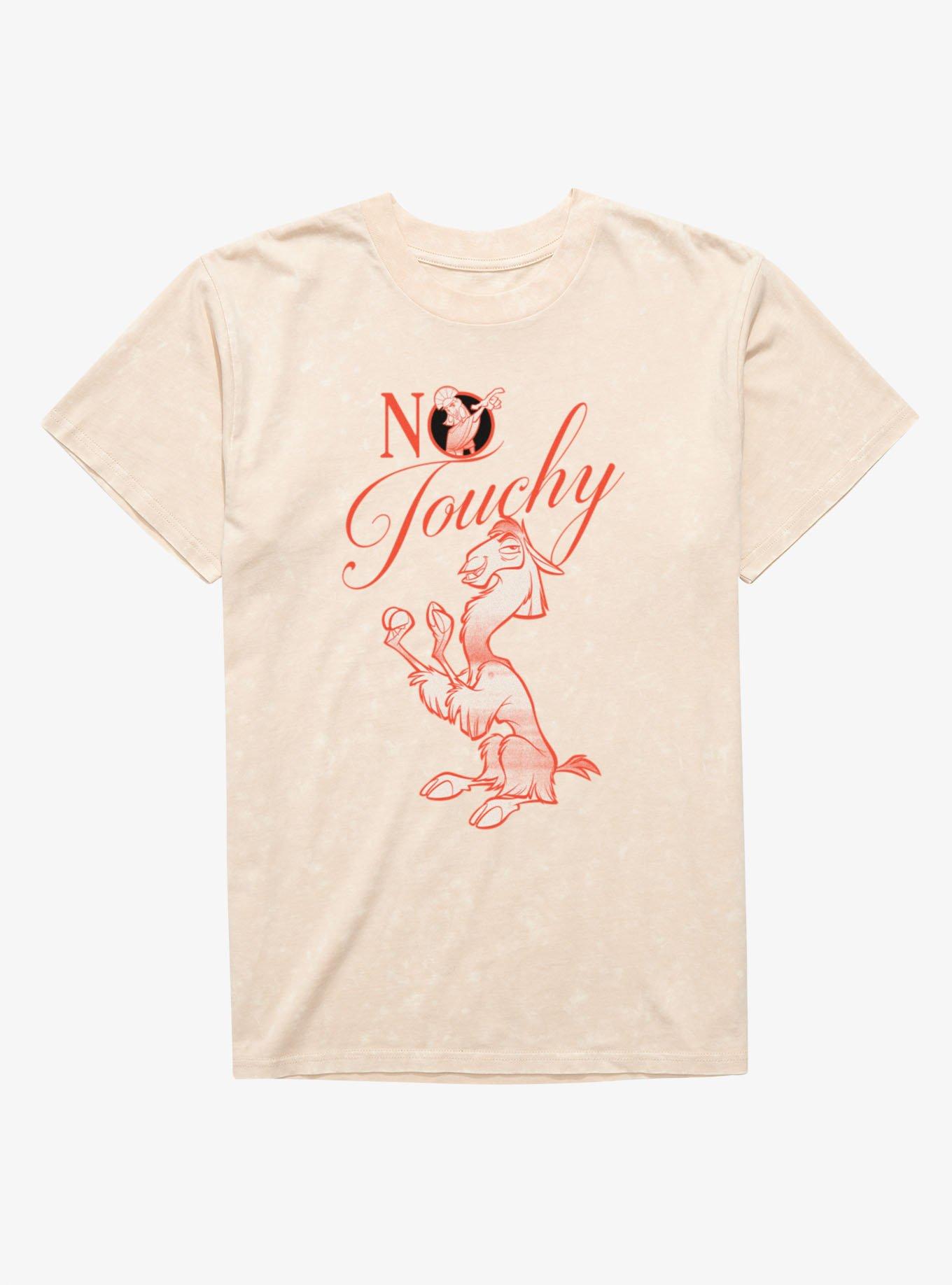 Emperor New Groove No Touchy Kuzco Mineral Wash T-Shirt, , hi-res